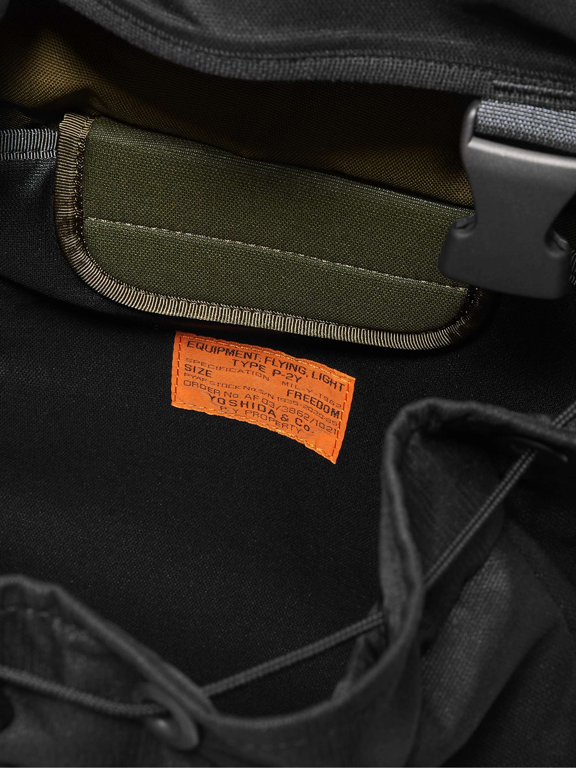 PORTER-YOSHIDA & CO Flying Ace Webbing-Trimmed Nylon Backpack
