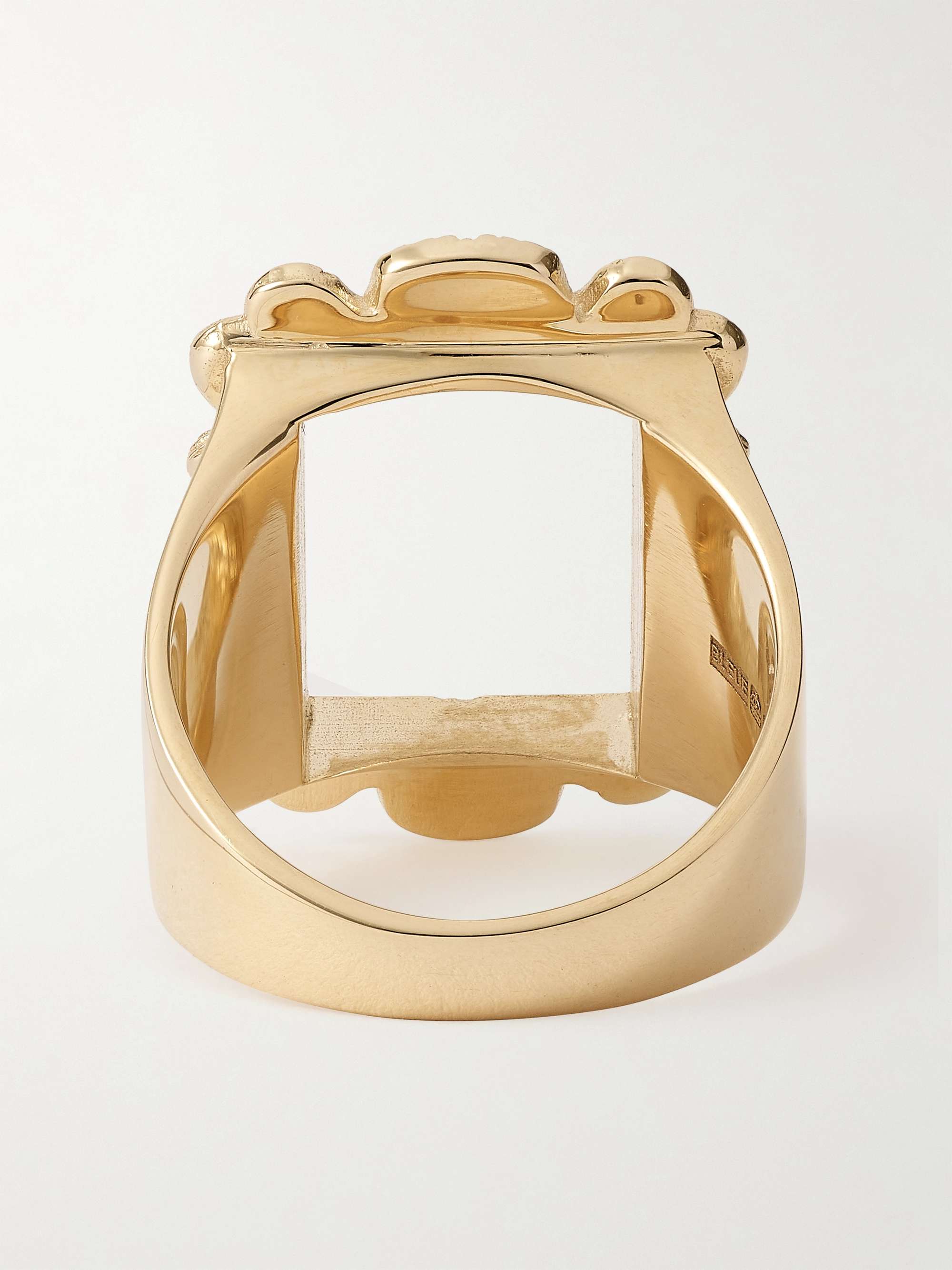 BLEUE BURNHAM 9-Karat Recycled Gold Ring