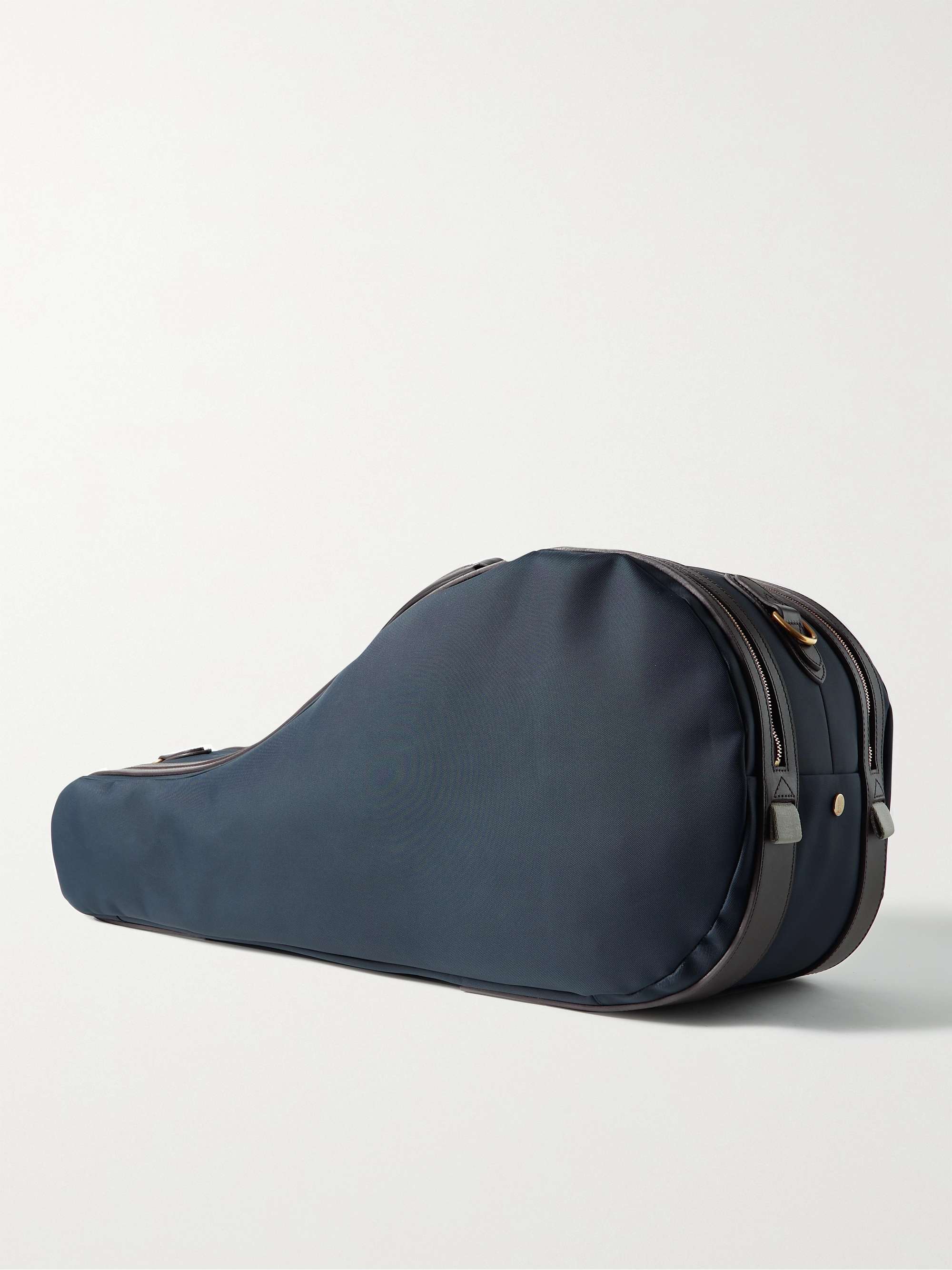 MISMO M/S Leather-Trimmed Nylon Tennis Racket Case
