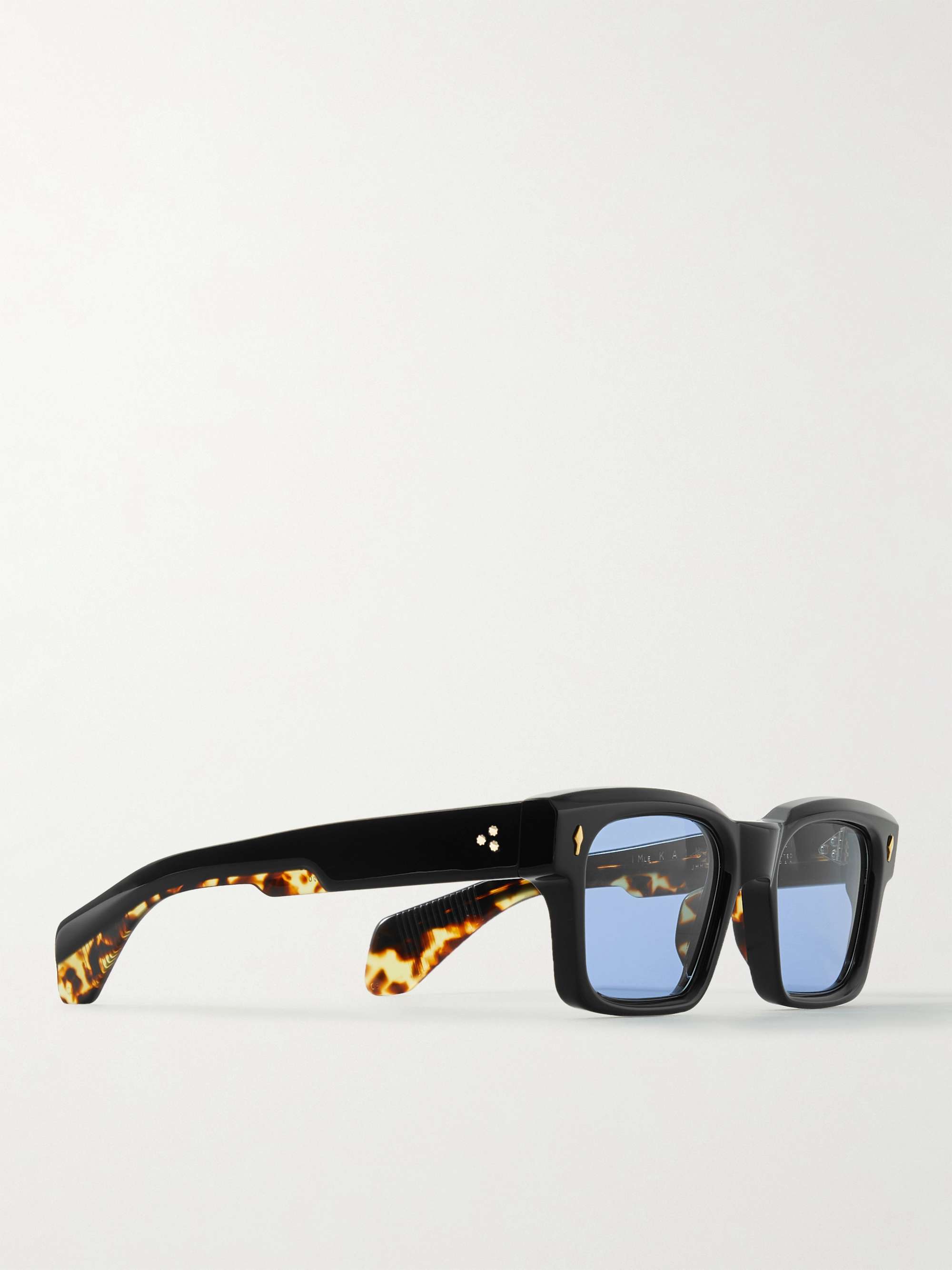 JACQUES MARIE MAGE Kaine Square-Frame Acetate Sunglasses