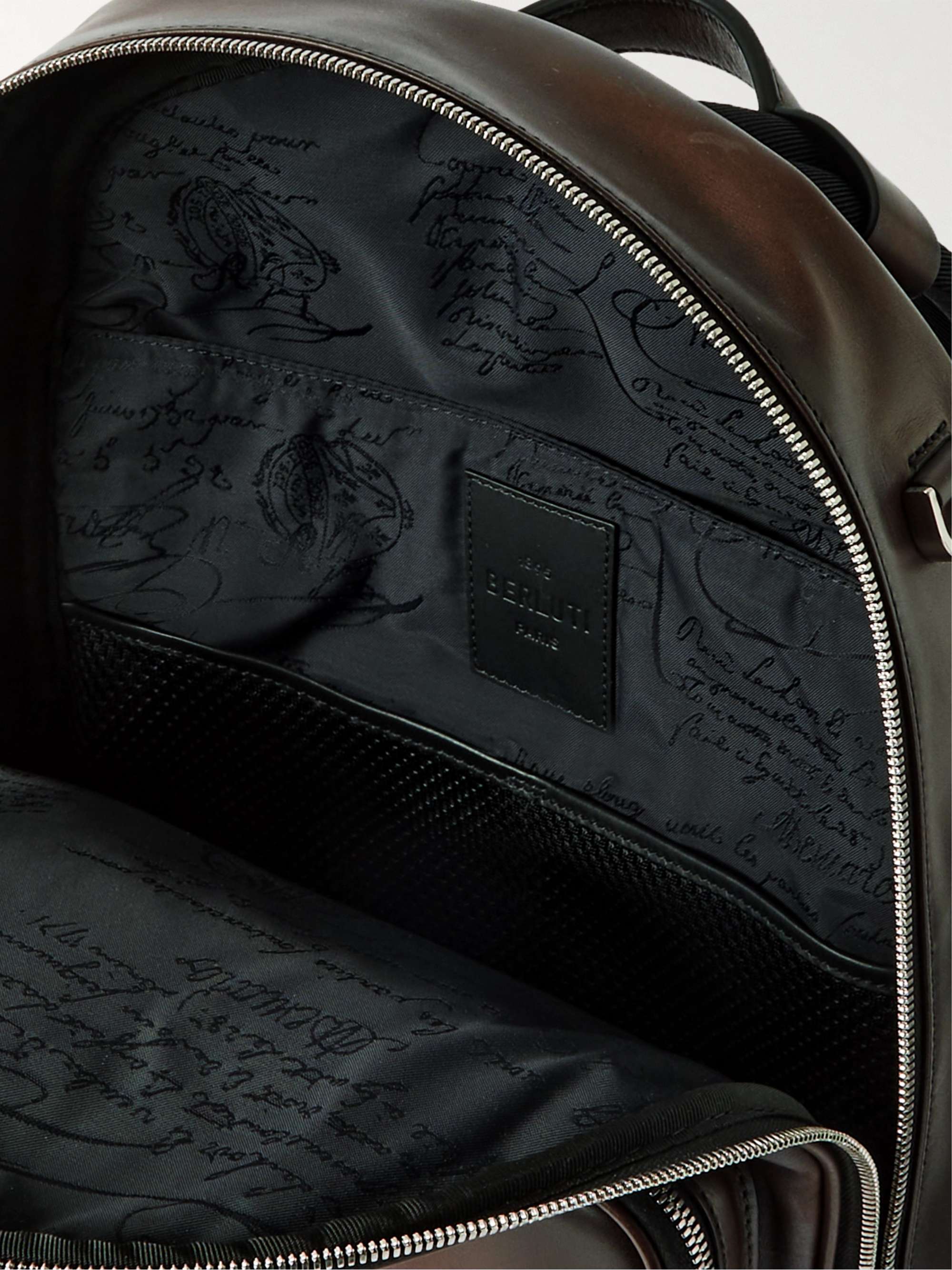 BERLUTI Scritto Leather Backpack
