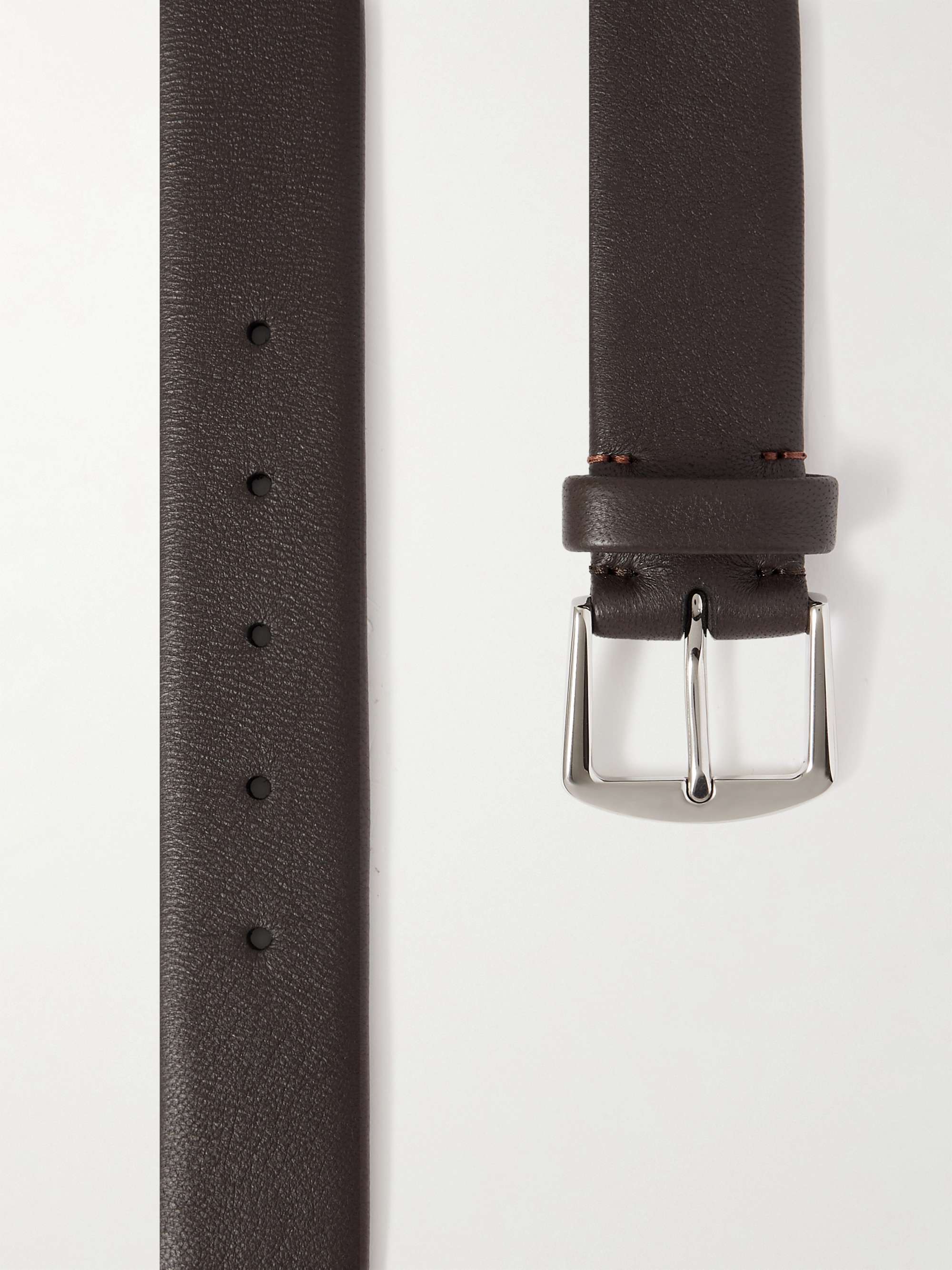 LORO PIANA 3.5cm Leather Belt