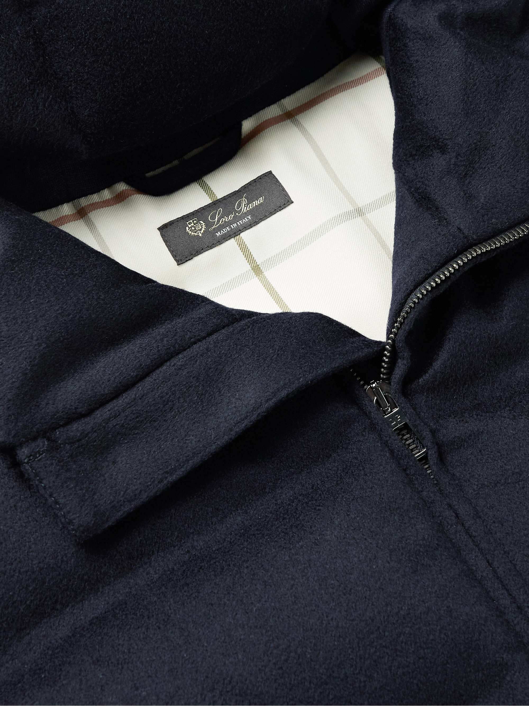 LORO PIANA Fillmore Slim-Fit Quilted Storm System Shell Hooded Down Gilet