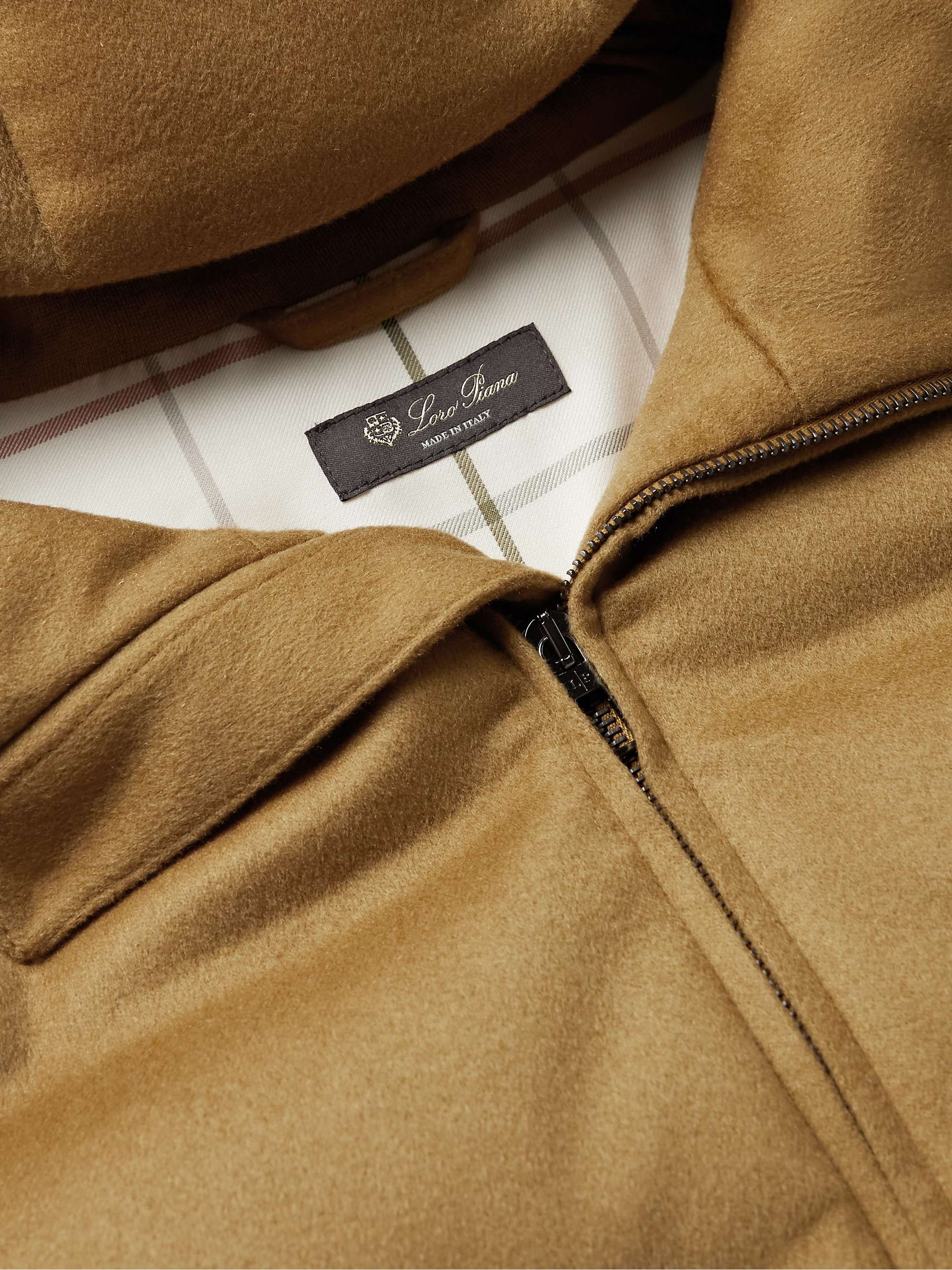 LORO PIANA Fillmore Slim-Fit Quilted Storm System Shell Hooded Down Gilet