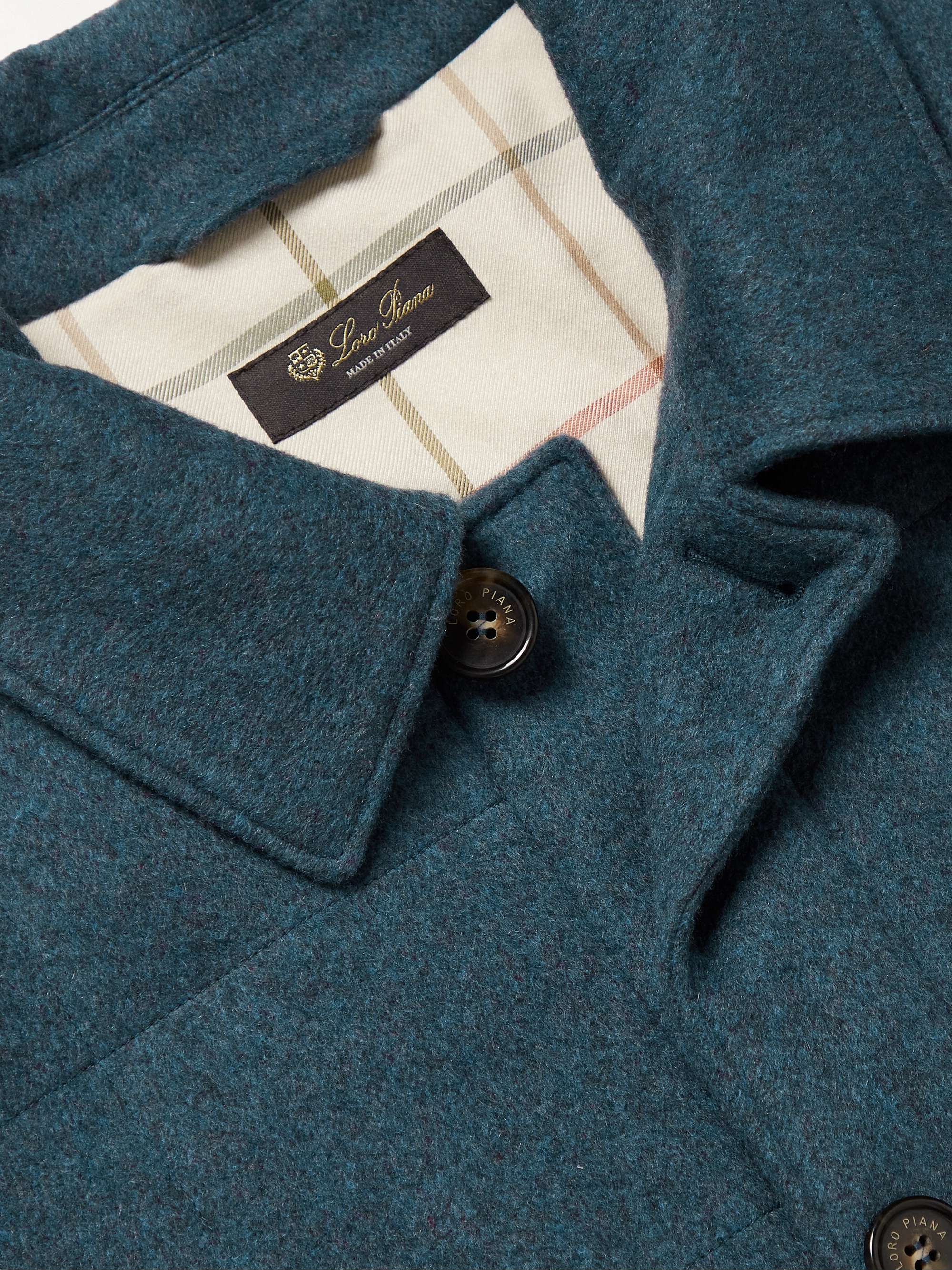 LORO PIANA Renton Padded Quilted Cashmere-Blend Jacket