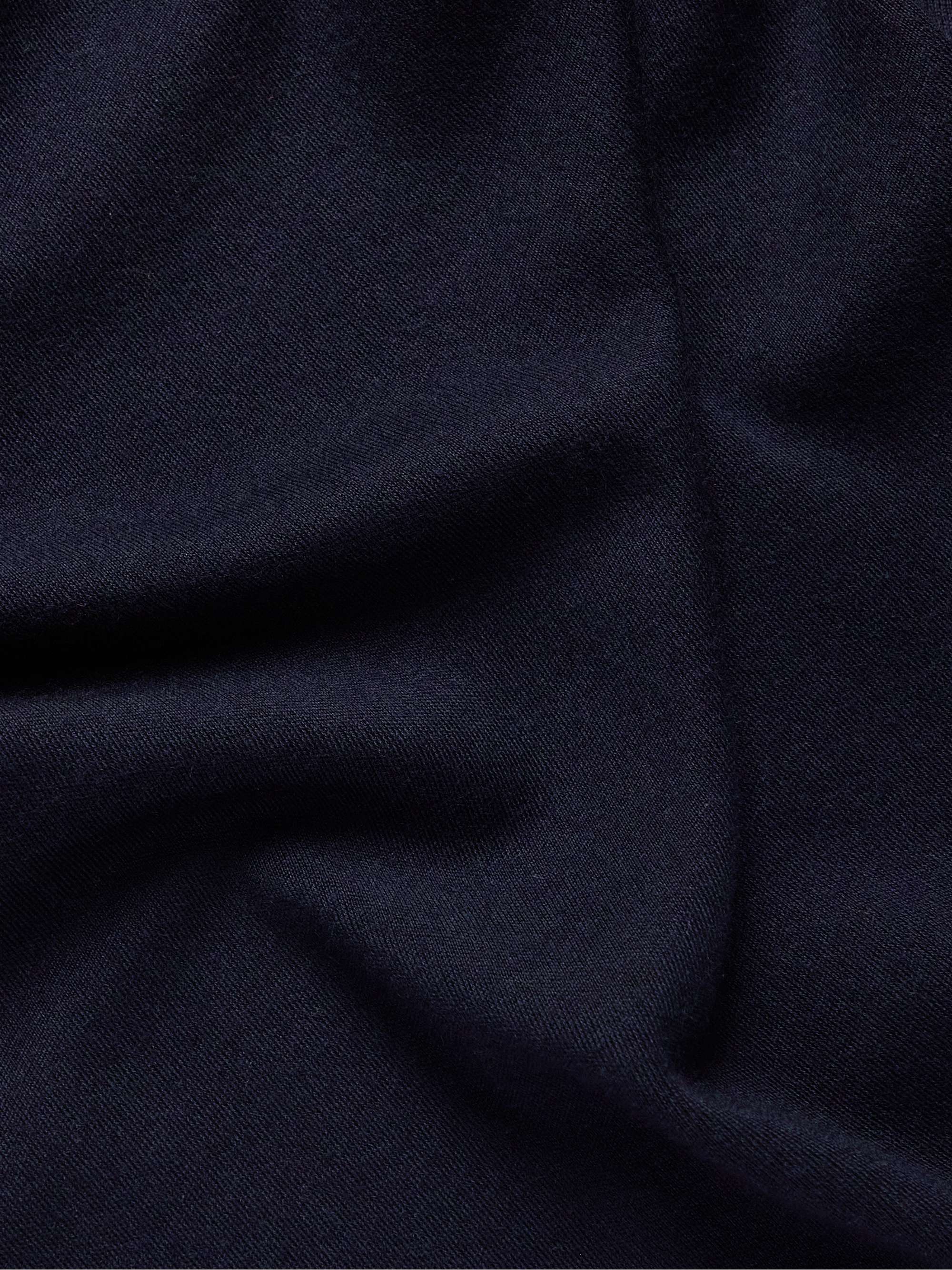 LORO PIANA Dolcevita Slim-Fit Cashmere, Virgin Wool and Silk-Blend Rollneck Sweater