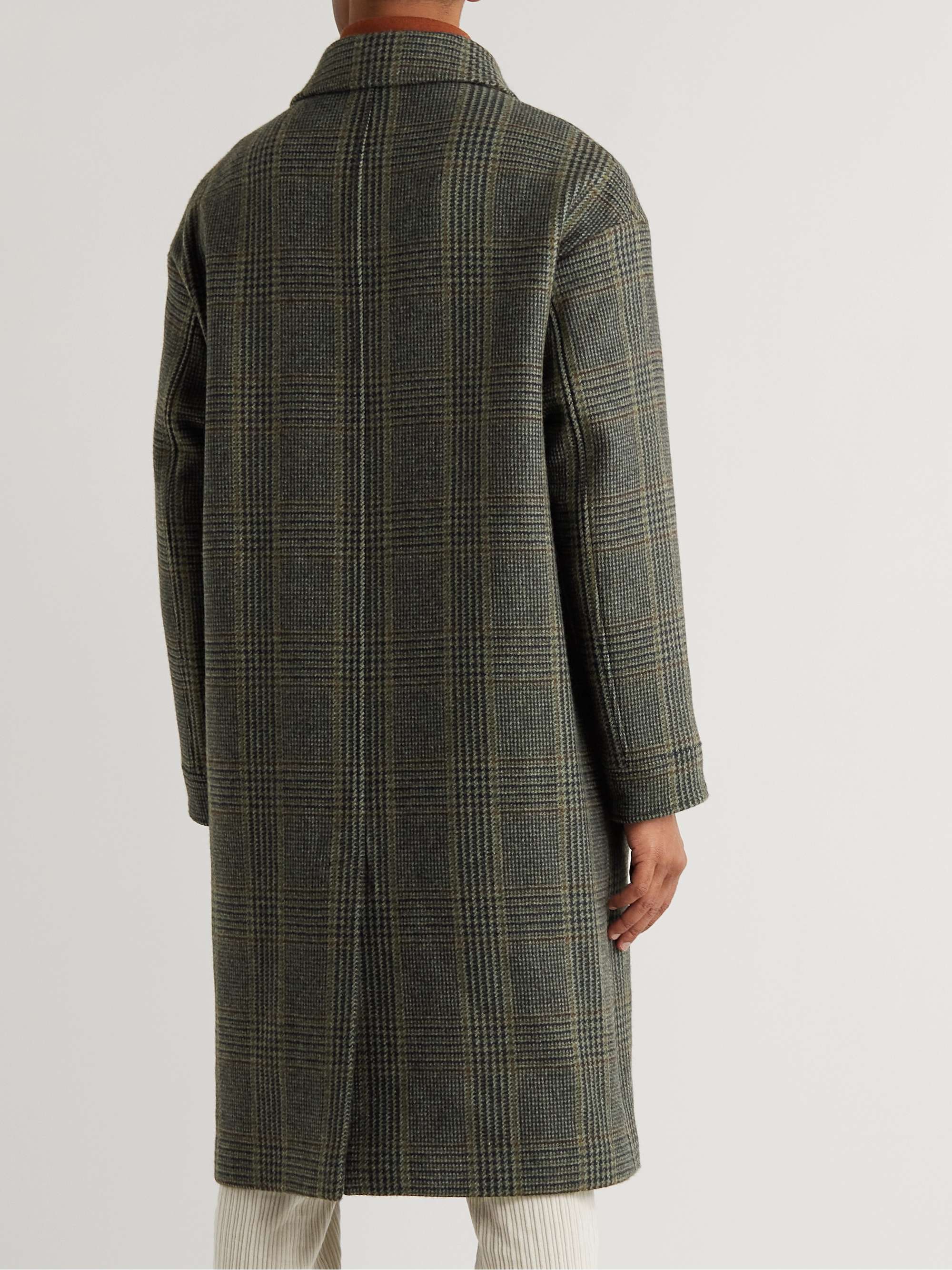 LORO PIANA Irvine Checked Rain System Cashmere Coat