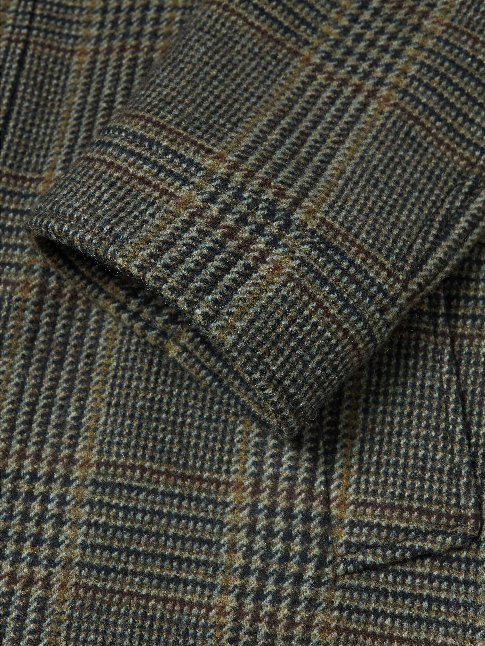 LORO PIANA Irvine Checked Rain System Cashmere Coat