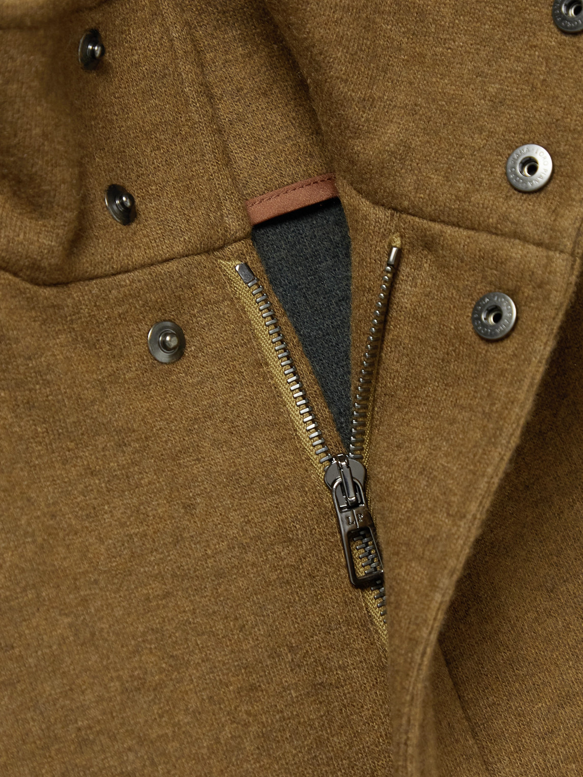 Shop Loro Piana Winter Voyager Cashmere Jacket In Brown