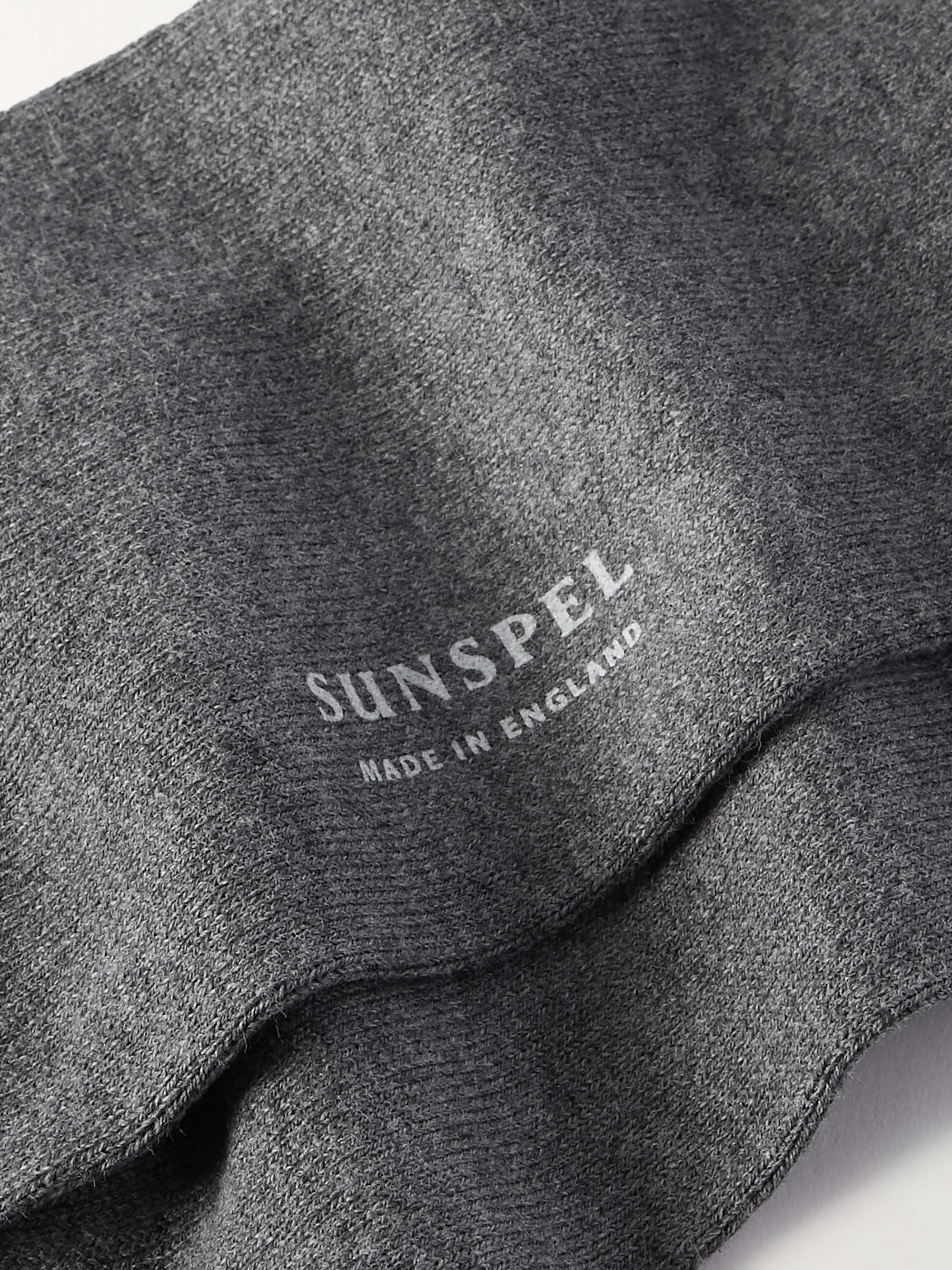 SUNSPEL Stretch Cotton-Blend Socks