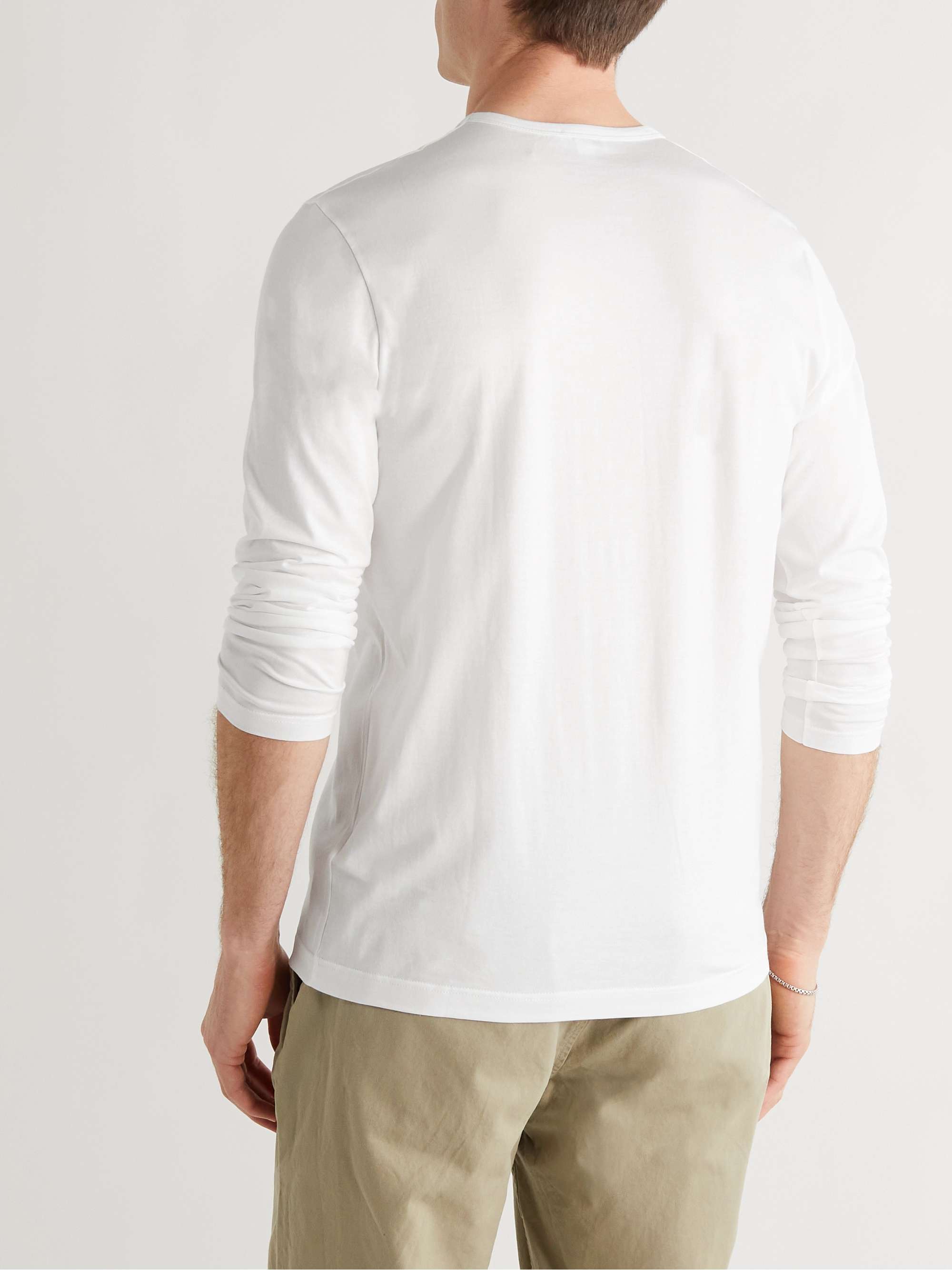 SUNSPEL Pima Cotton-Jersey T-Shirt
