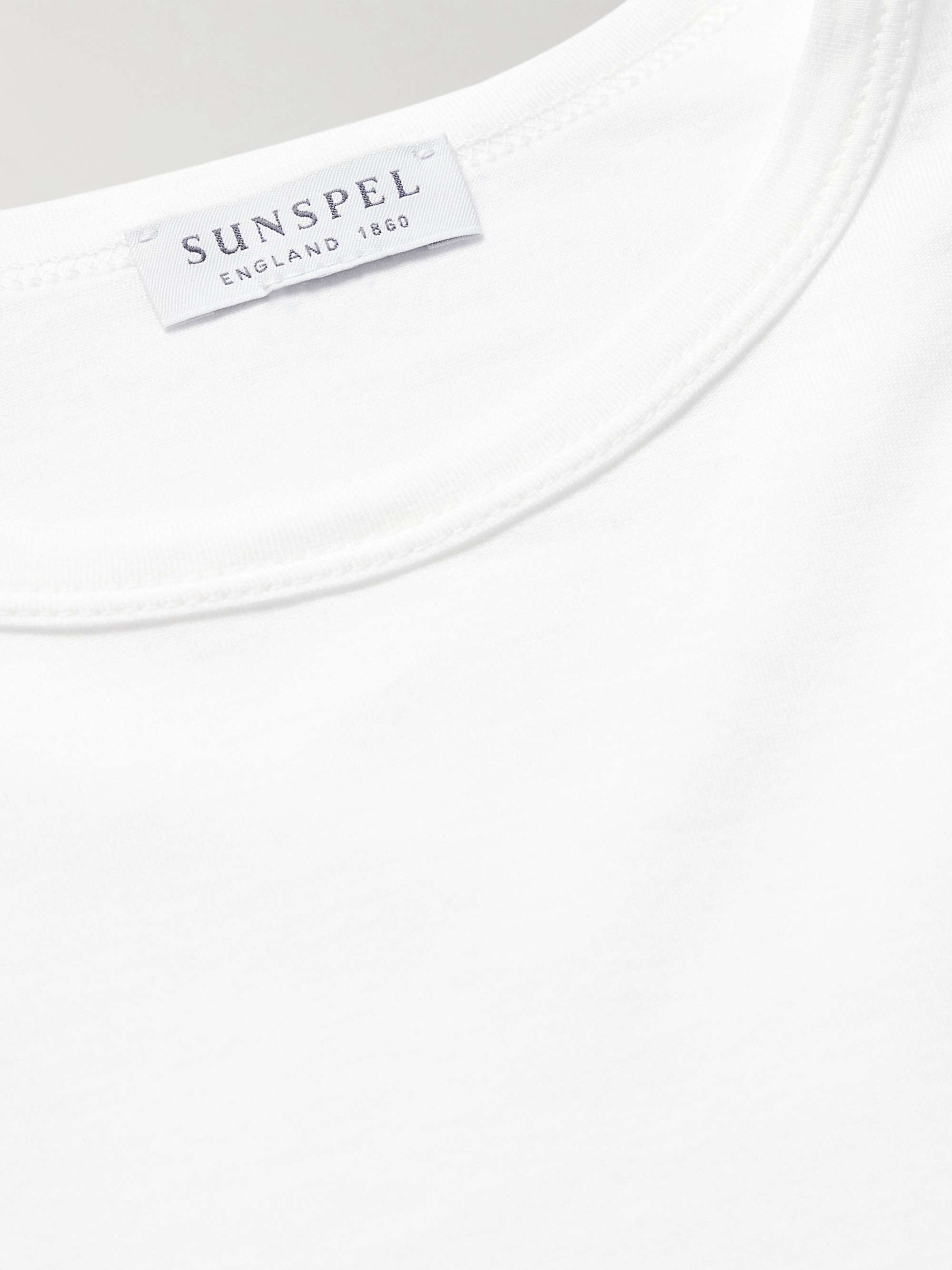 SUNSPEL Pima Cotton-Jersey T-Shirt