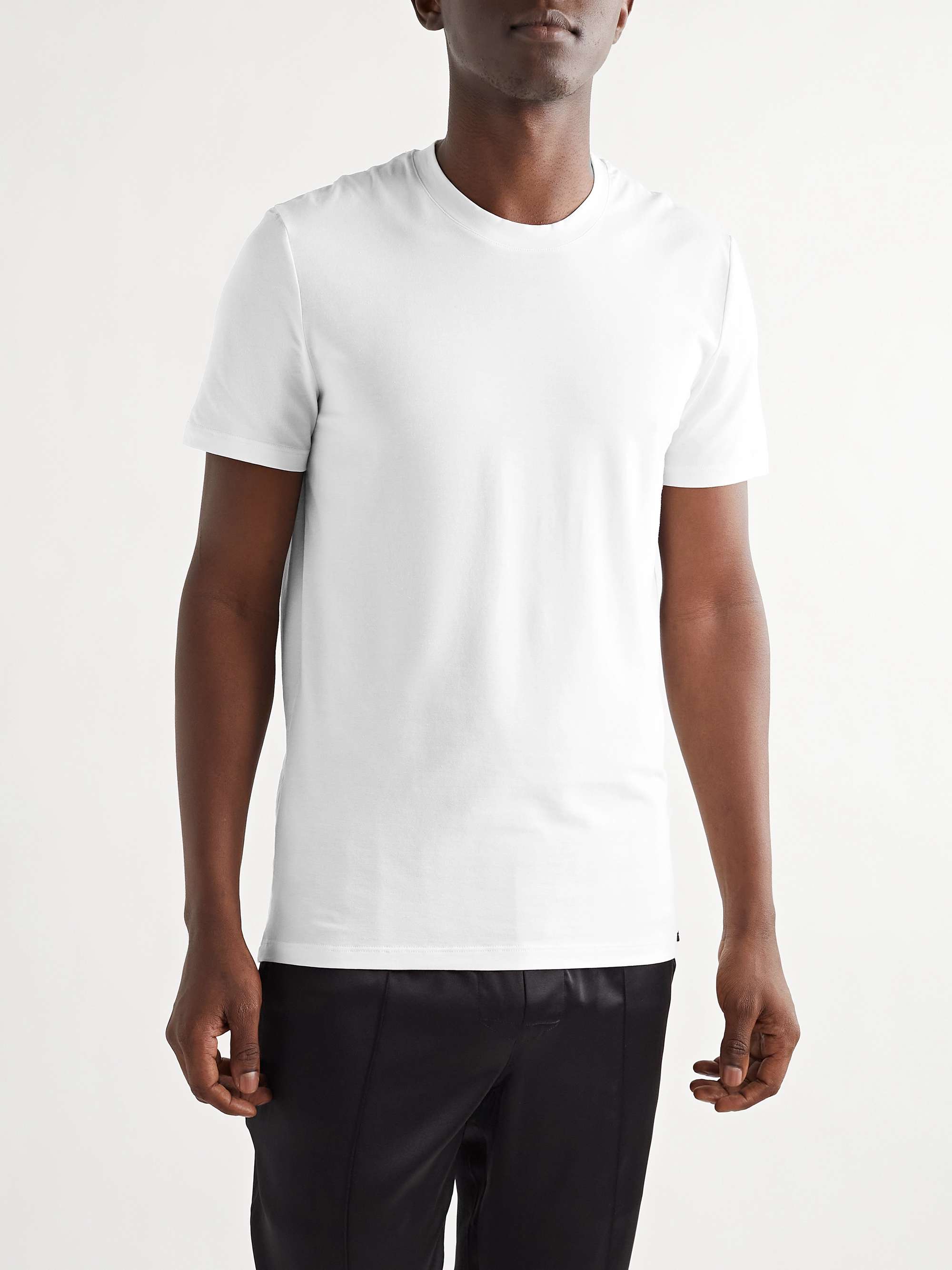 TOM FORD Stretch Cotton and Modal-Blend T-Shirt | MR PORTER