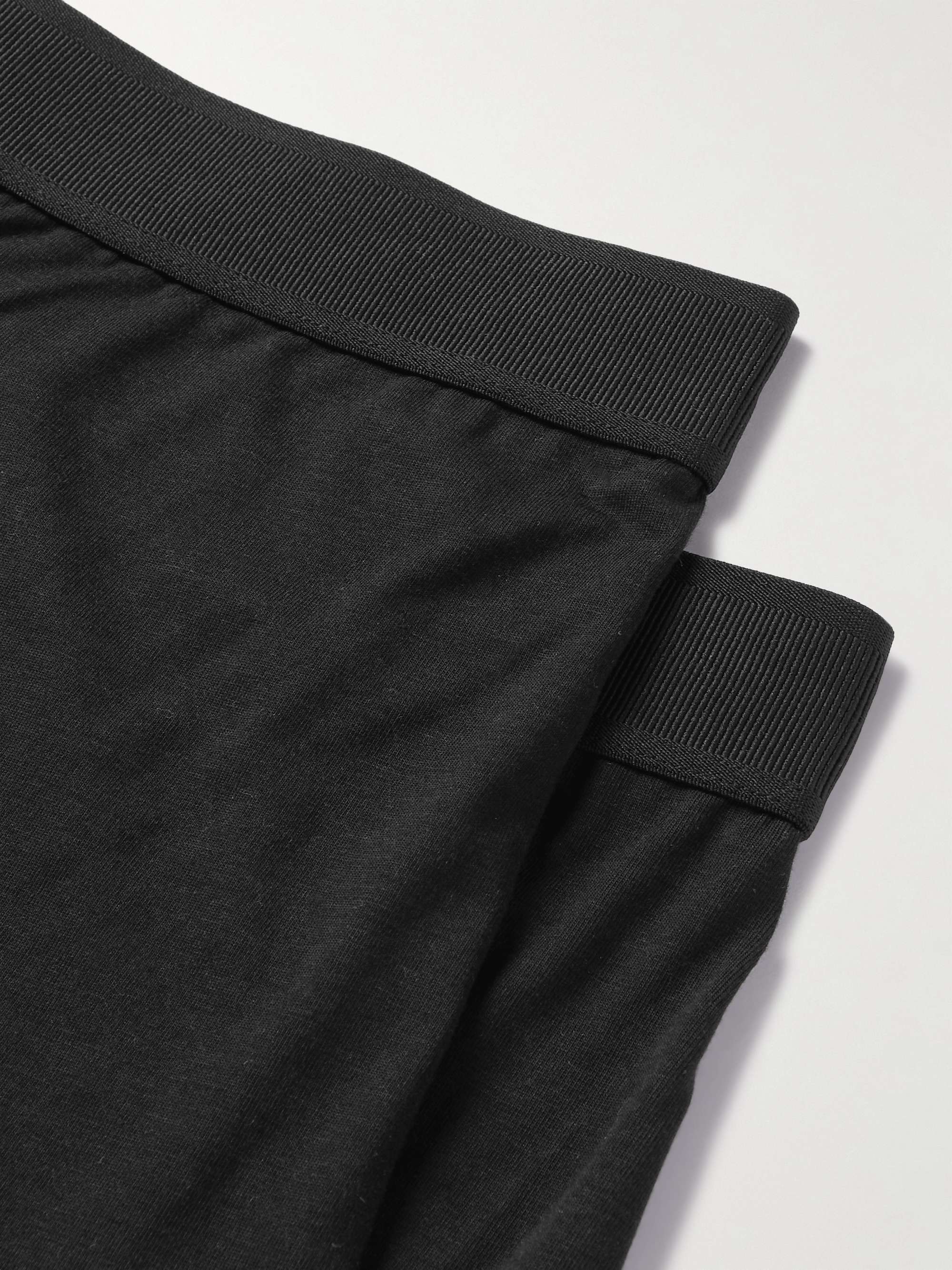 TOM FORD Two-Pack Stretch Cotton and Modal-Blend Boxer Briefs