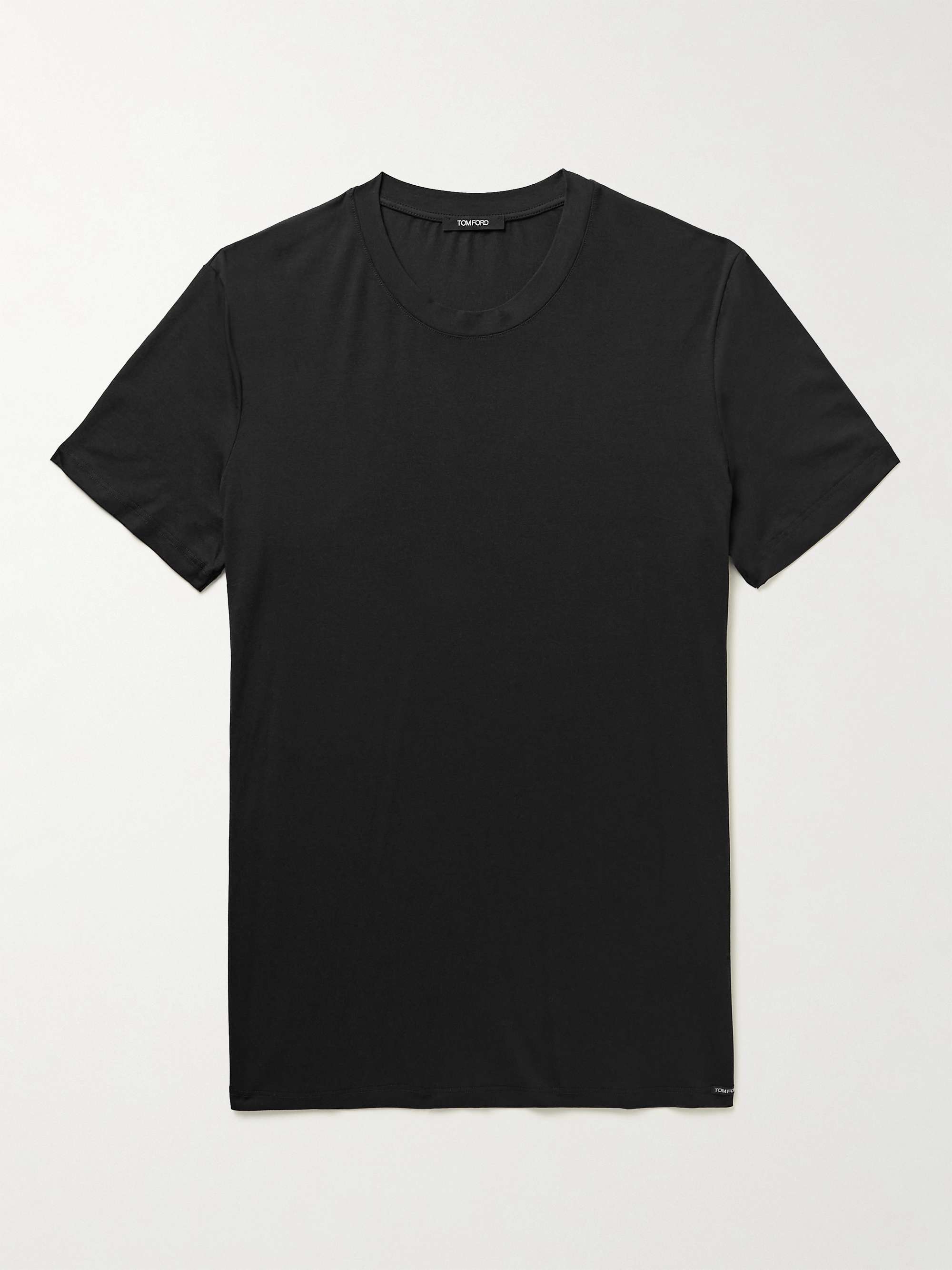 TOM FORD Stretch Cotton and Modal-Blend T-Shirt