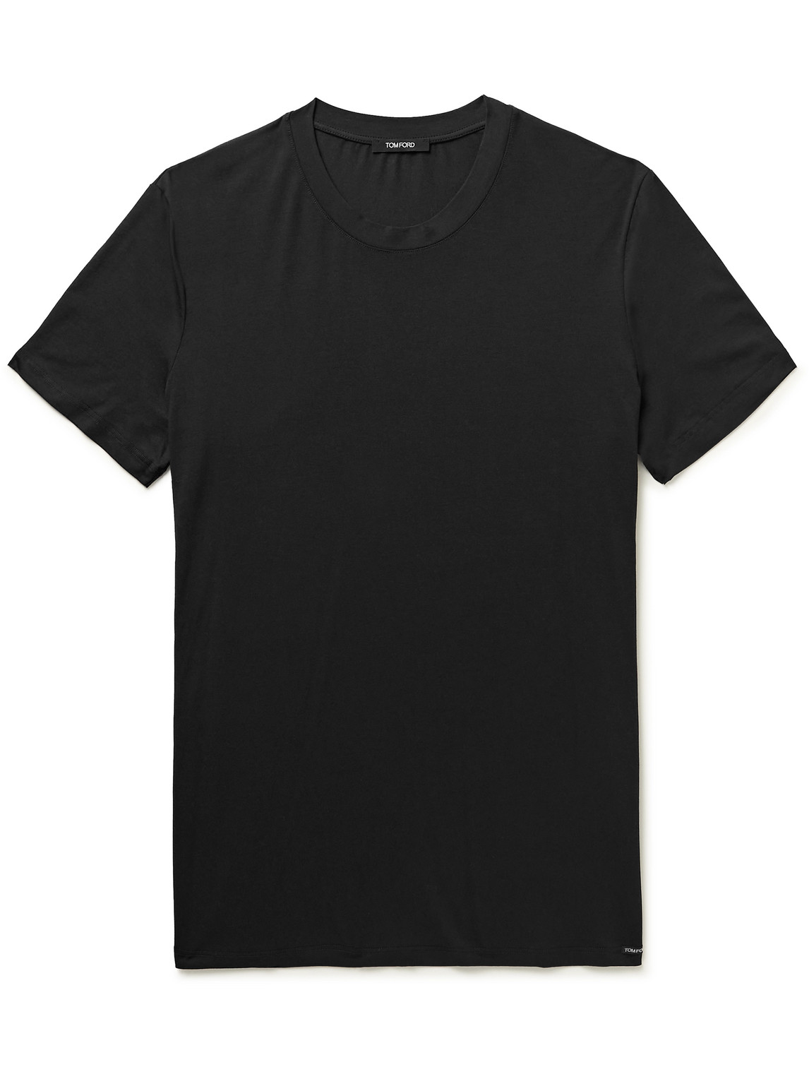 TOM FORD - Stretch Cotton and Modal-Blend T-Shirt - Men - Black - S