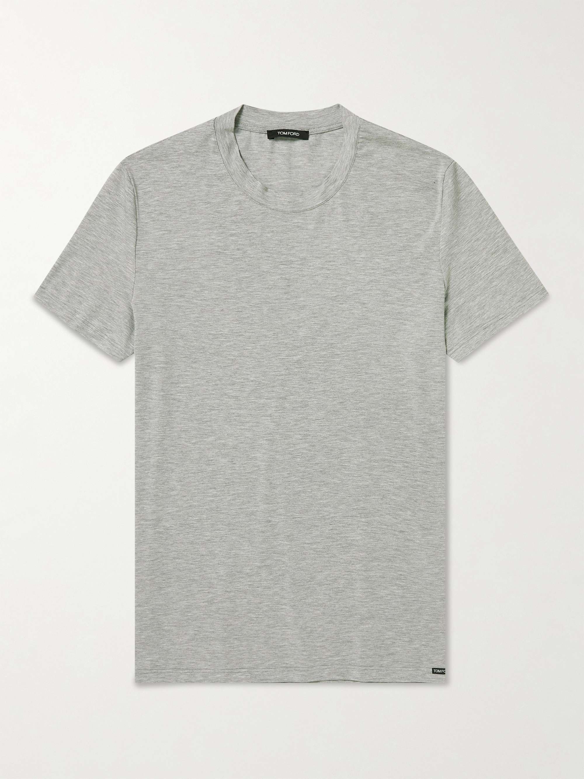 TOM FORD Stretch Cotton and Modal-Blend T-Shirt