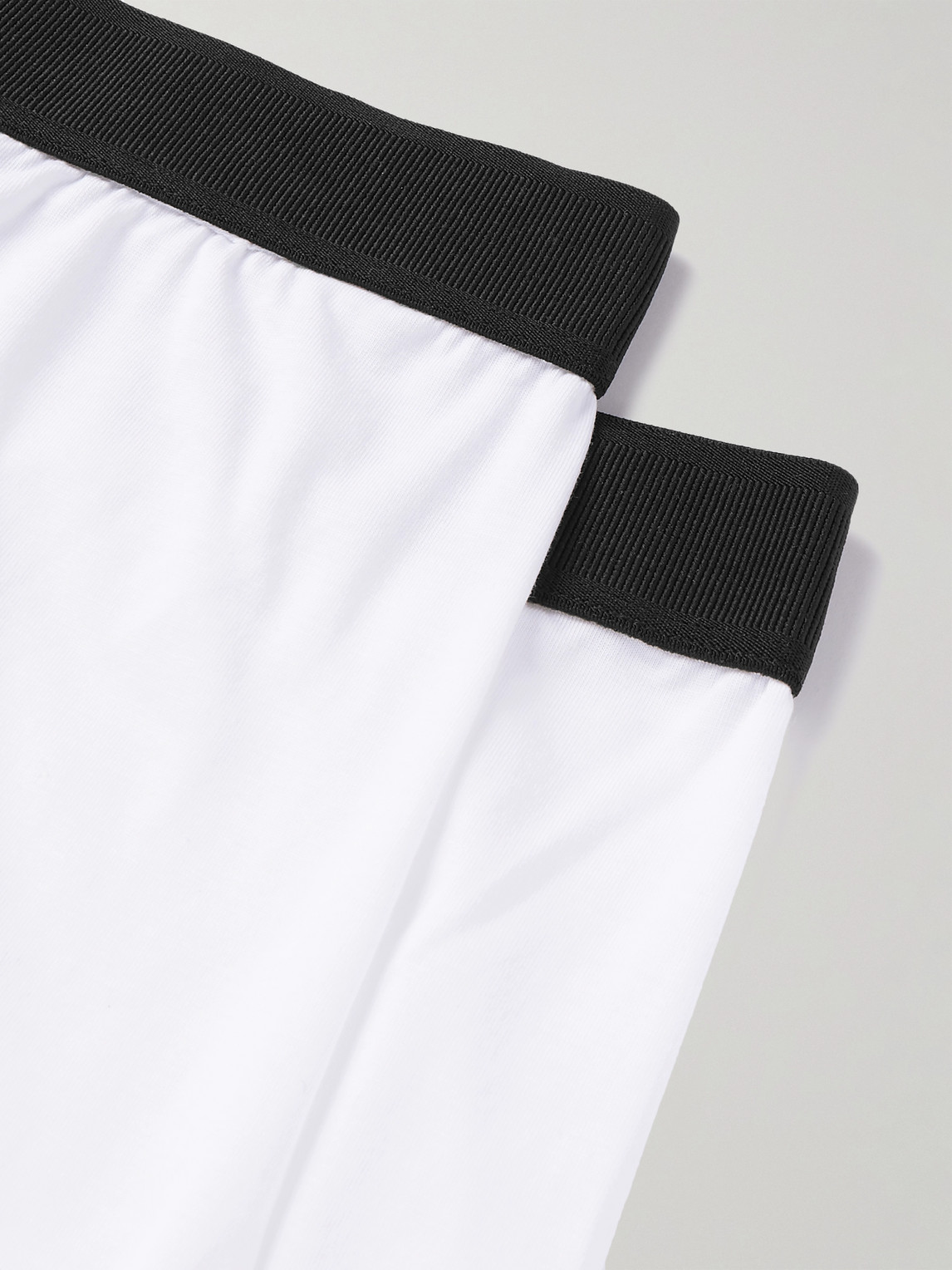 Tom Ford Cotton Boxer Briefs Two Pack Clothing In White