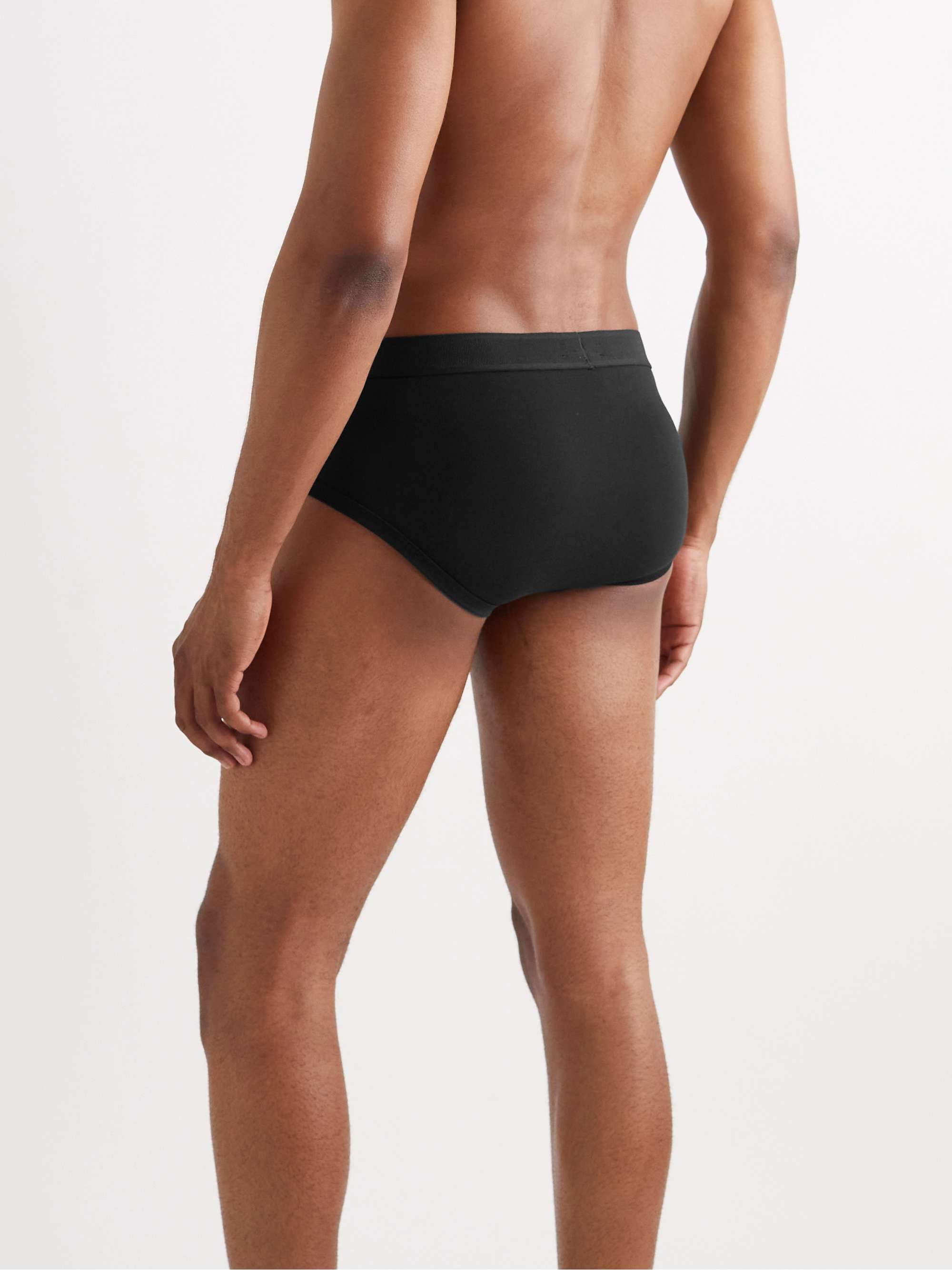 TOM FORD Two-Pack Stretch Cotton and Modal-Blend Briefs