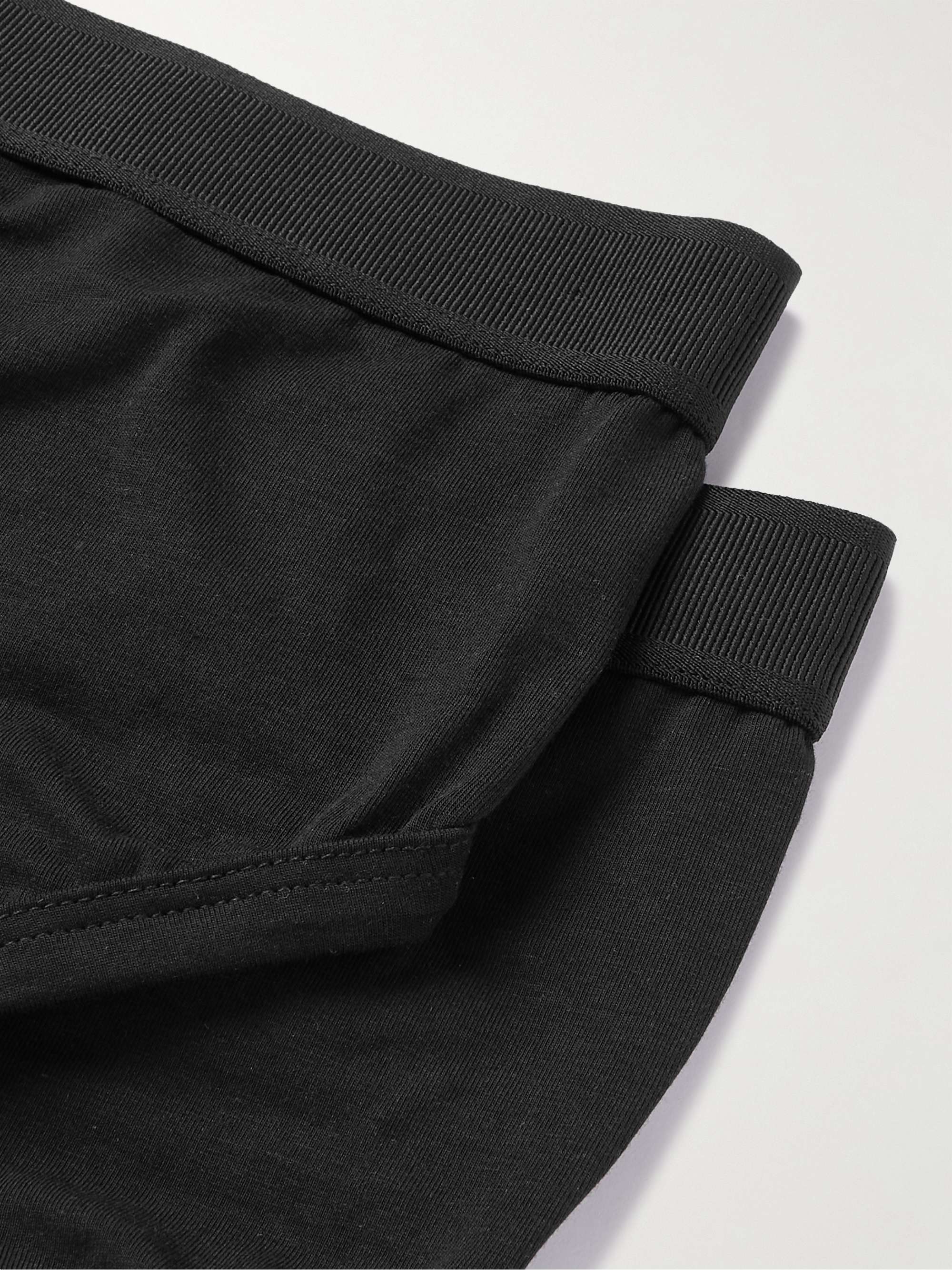 TOM FORD Two-Pack Stretch Cotton and Modal-Blend Briefs