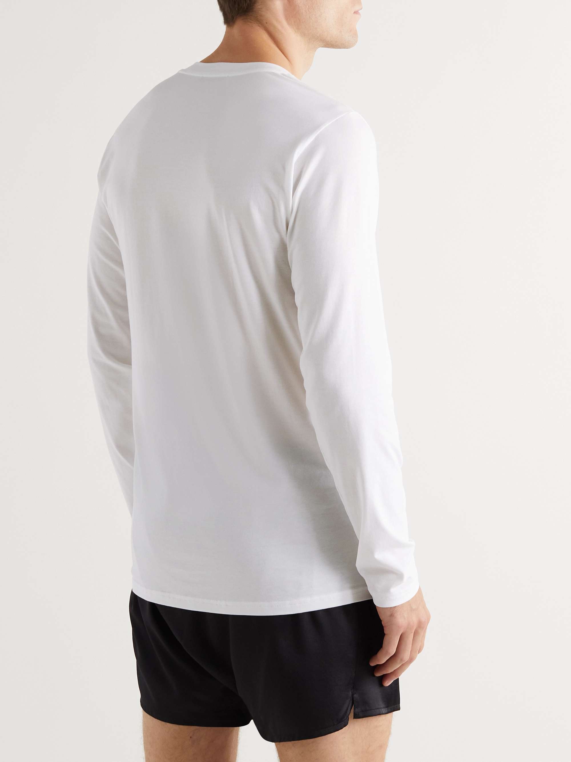 TOM FORD Stretch Cotton and Modal-Blend T-Shirt