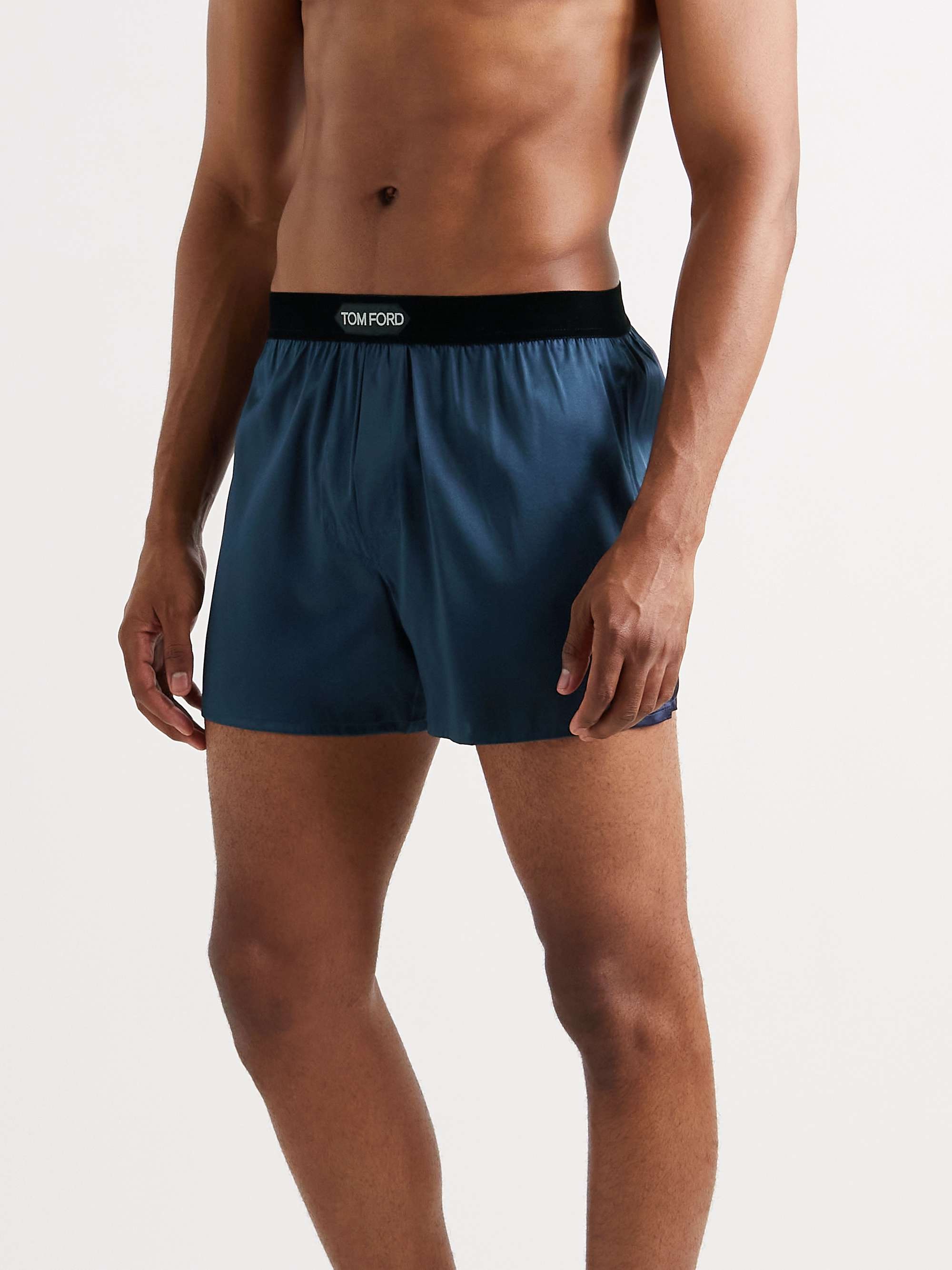 TOM FORD Stretch-Silk Satin Boxers