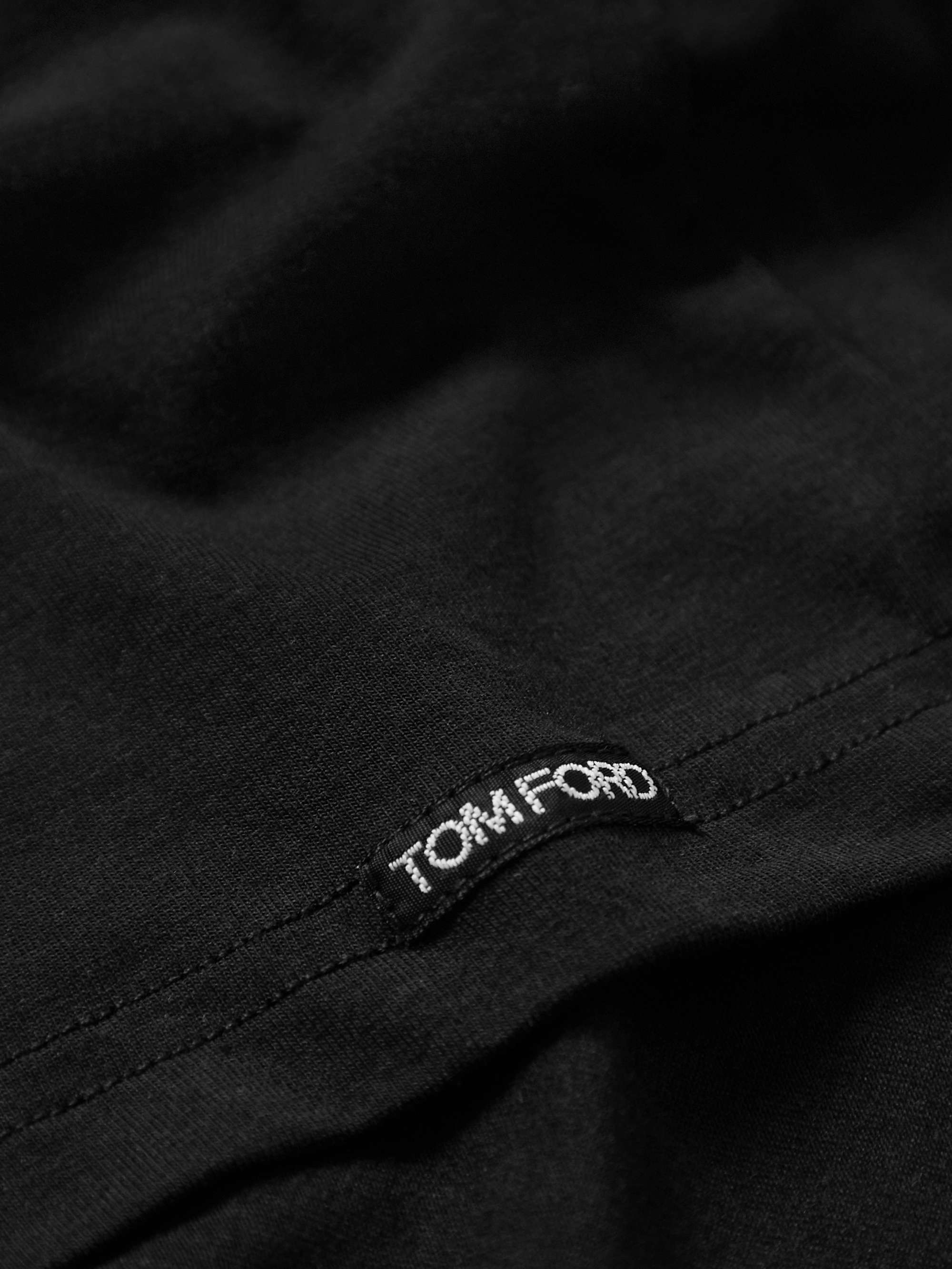 TOM FORD Stretch Cotton and Modal-Blend T-Shirt
