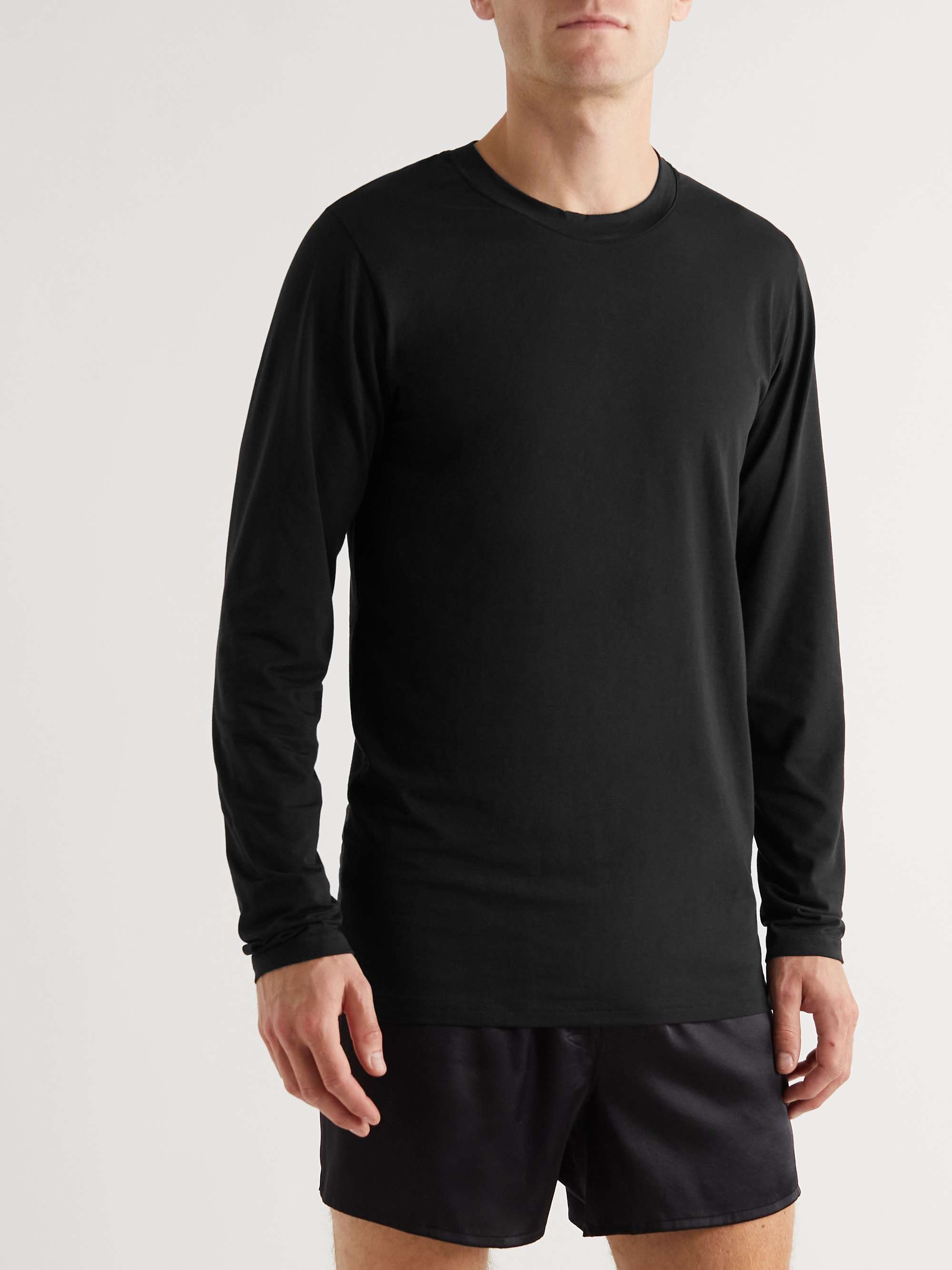 TOM FORD Stretch Cotton and Modal-Blend T-Shirt