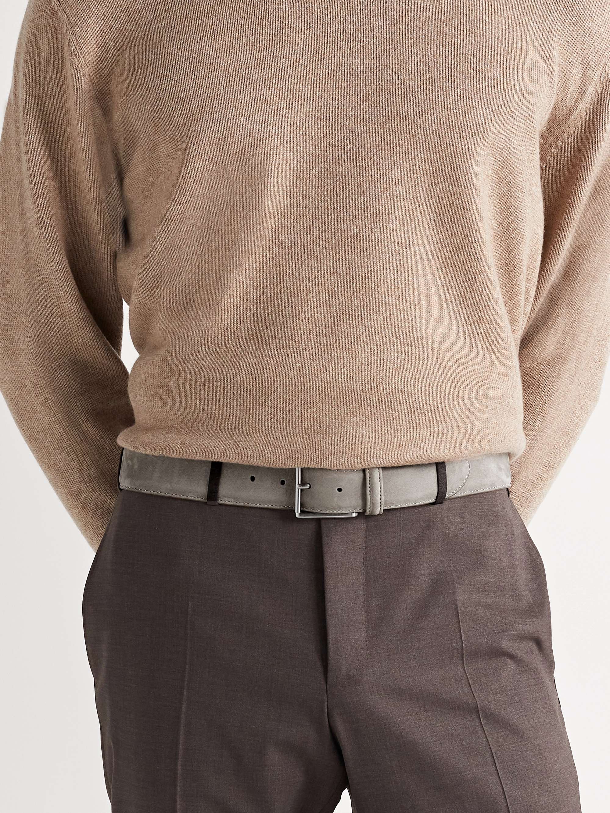 ANDERSON'S 4cm Nubuck Belt