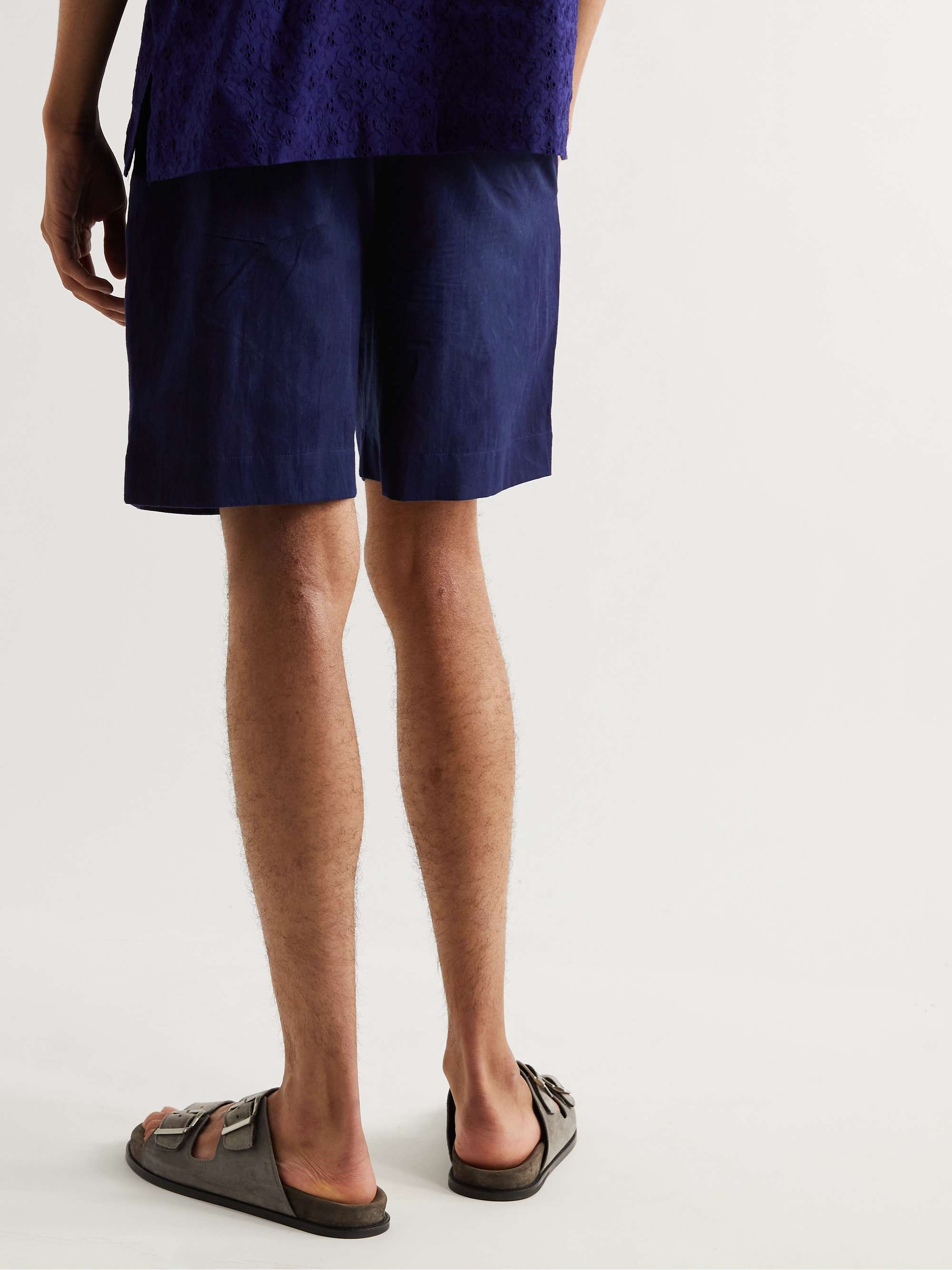 POST-IMPERIAL Ikeja Printed Cotton Shorts