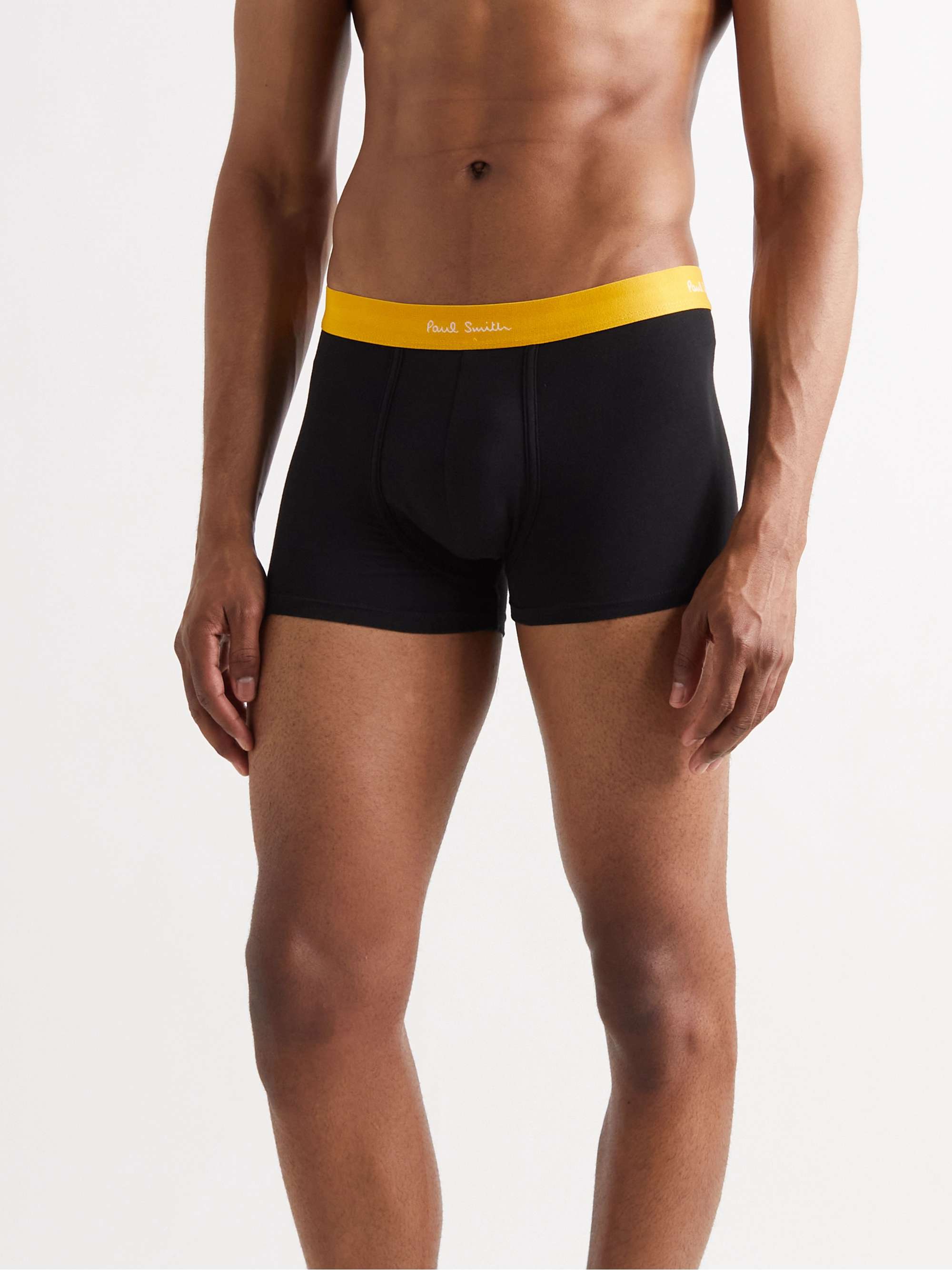 PAUL SMITH Seven-Pack Stretch-Cotton Boxer Briefs