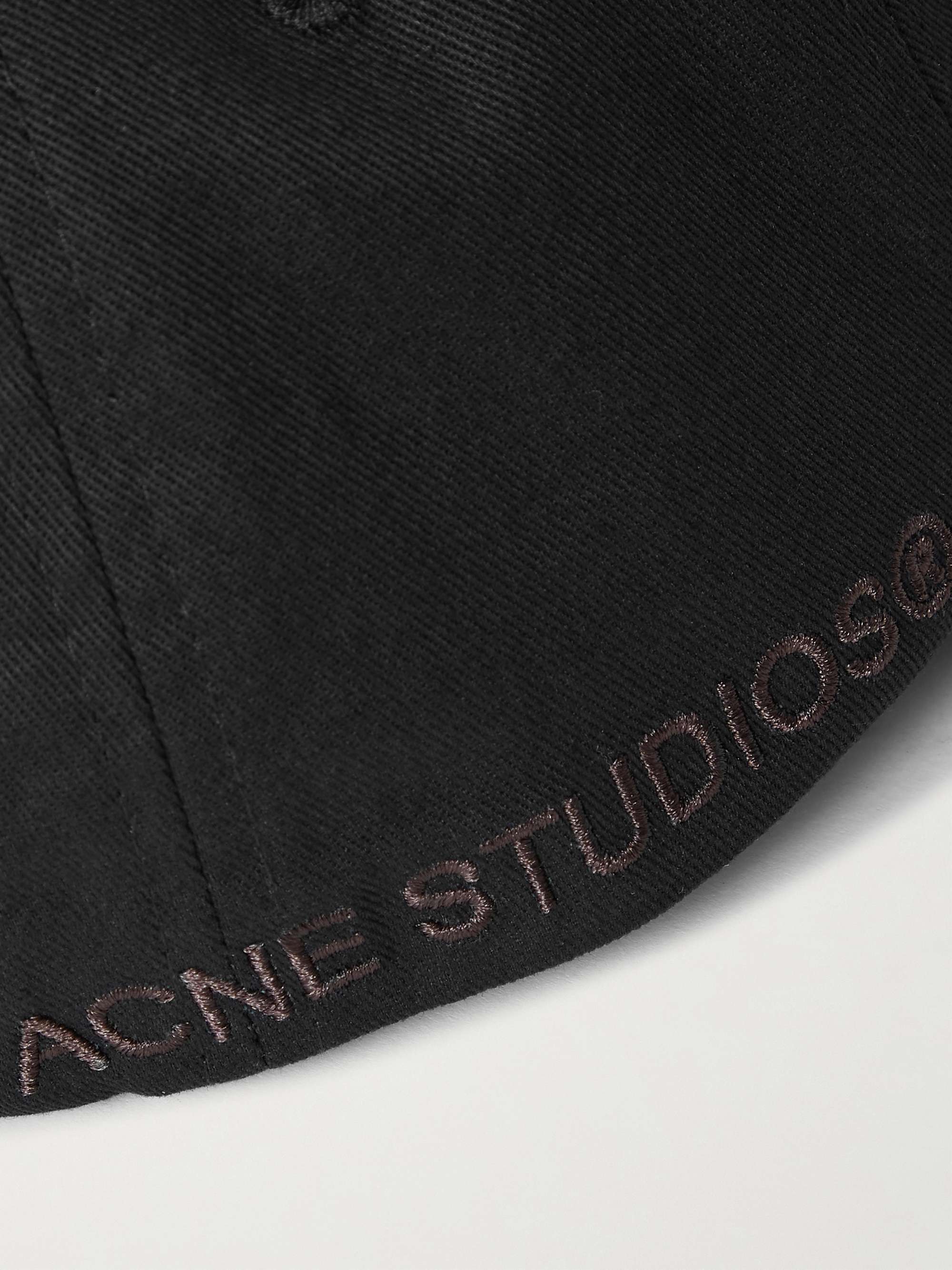 ACNE STUDIOS Carliy Embroidered Cotton-Twill Baseball Cap