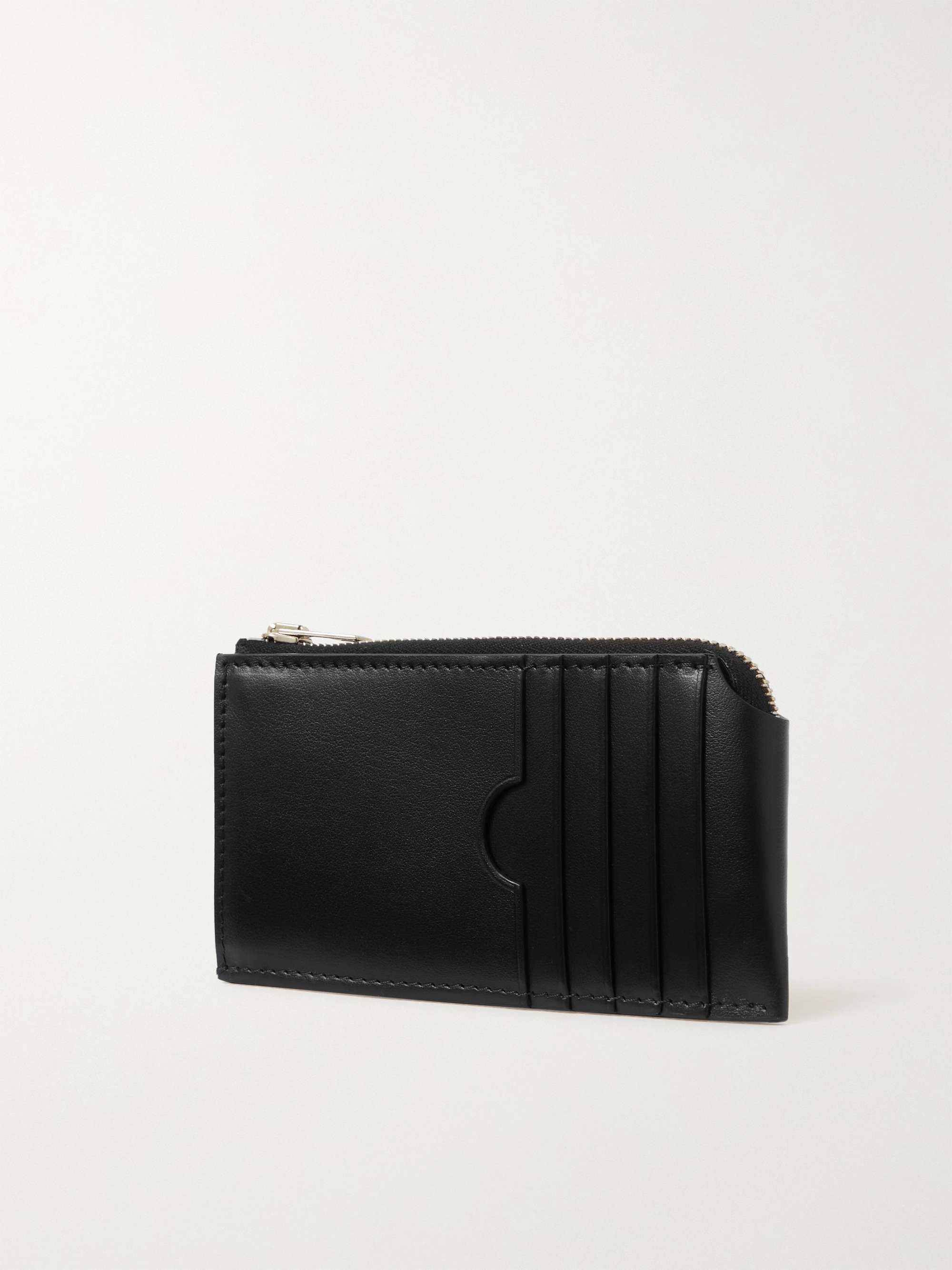 ACNE STUDIOS Logo-Print Leather Zip-Around Wallet
