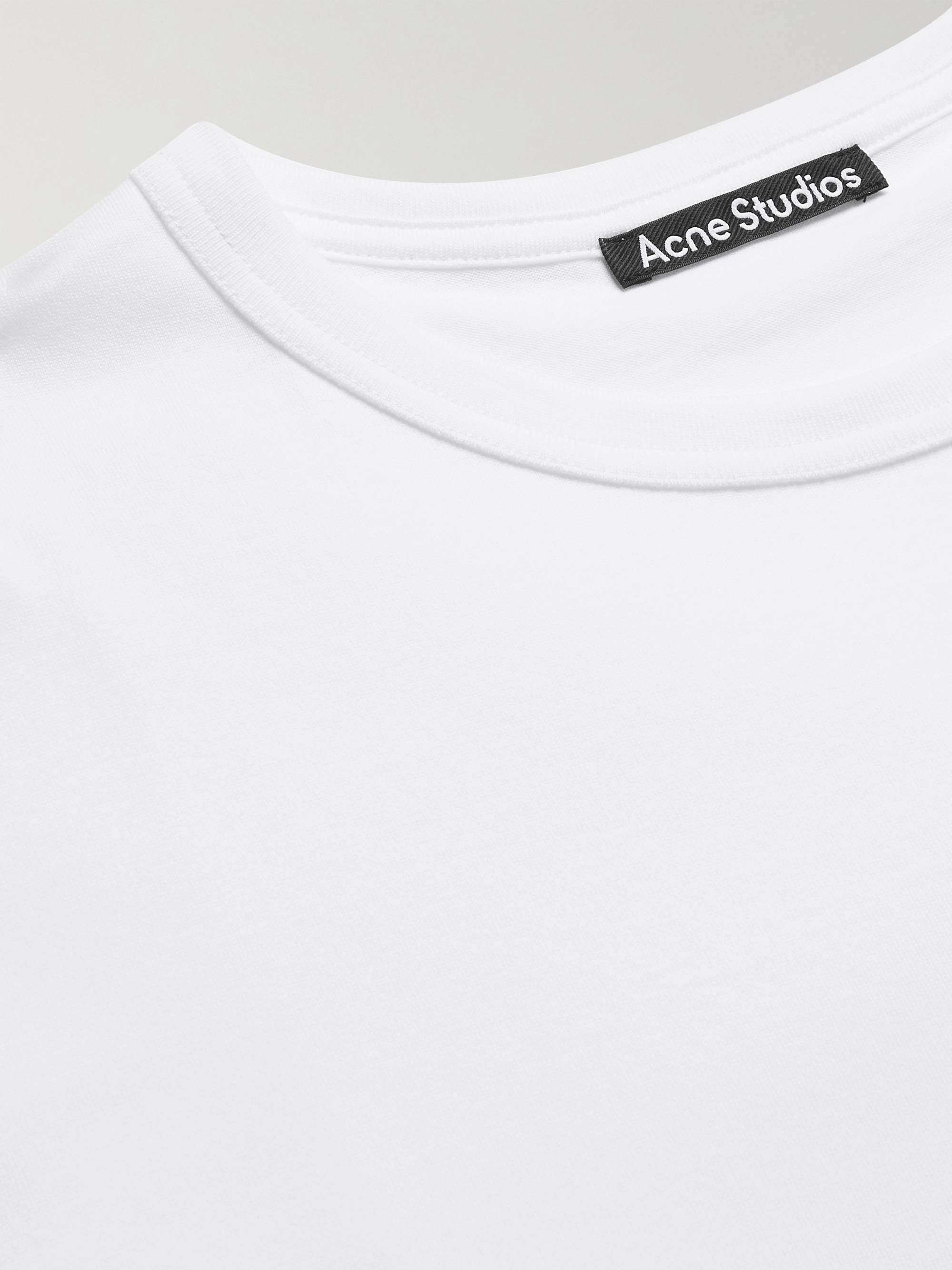 ACNE STUDIOS Exford Logo-Appliquéd Cotton-Jersey T-Shirt