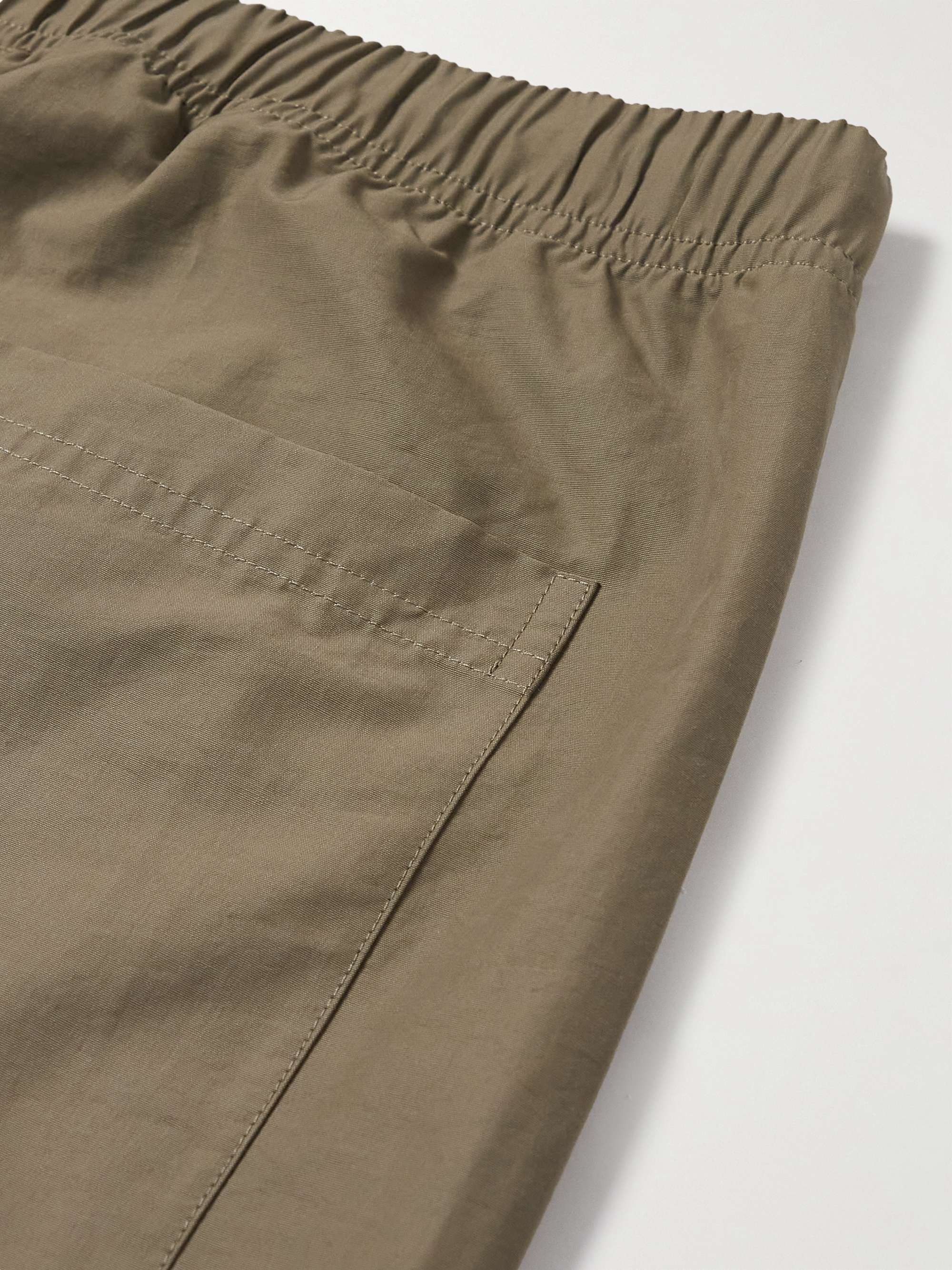 FEAR OF GOD ESSENTIALS Tapered Logo-Print Cotton-Blend Sweatpants