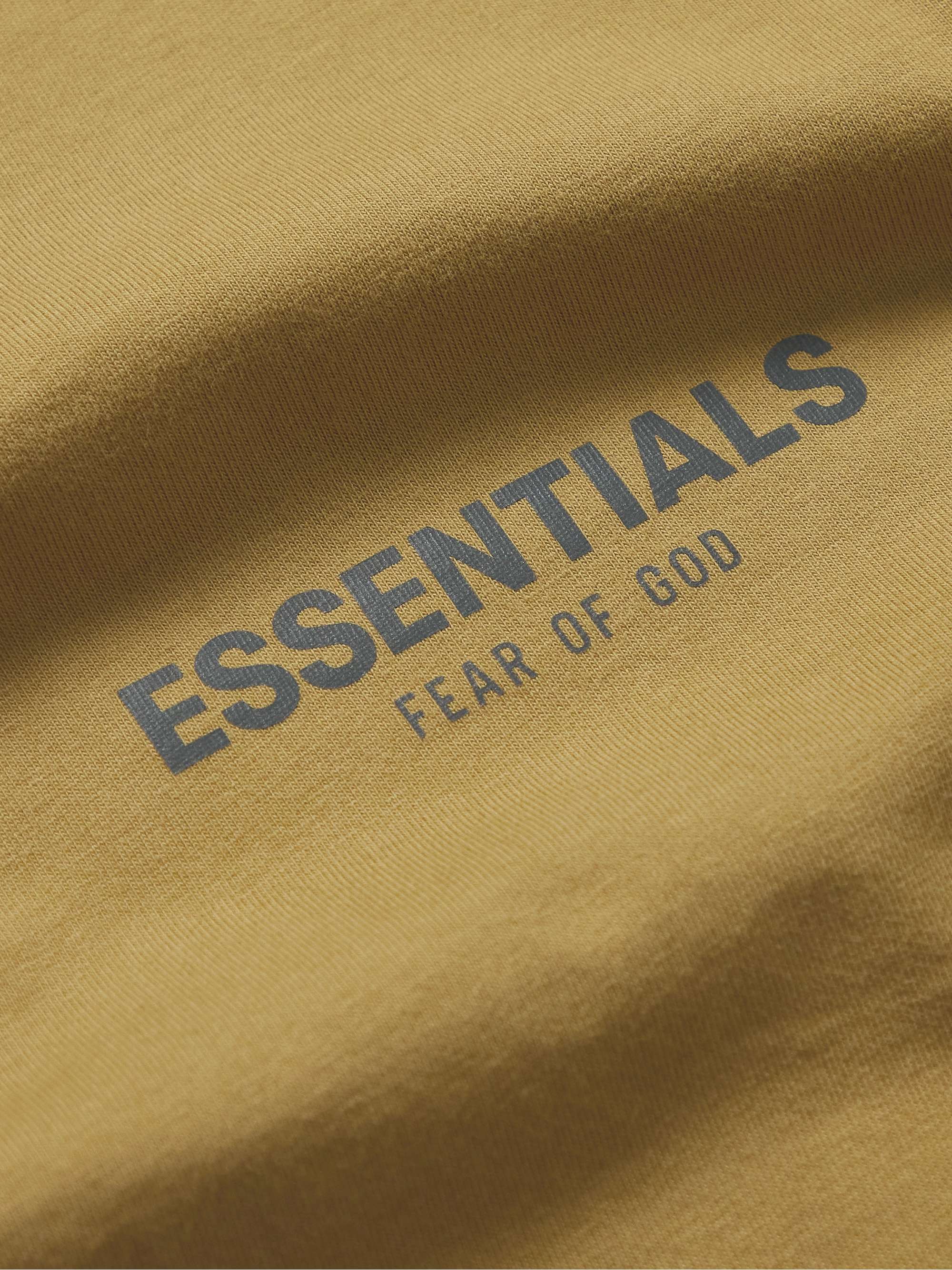 FEAR OF GOD ESSENTIALS Logo-Detailed Cotton-Jersey Polo Shirt