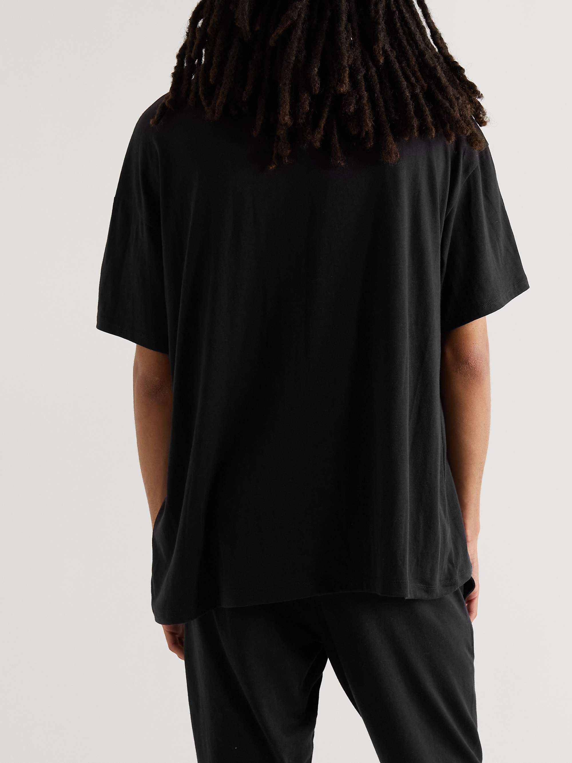 FEAR OF GOD ESSENTIALS Three-Pack Cotton-Blend Jersey T-Shirts