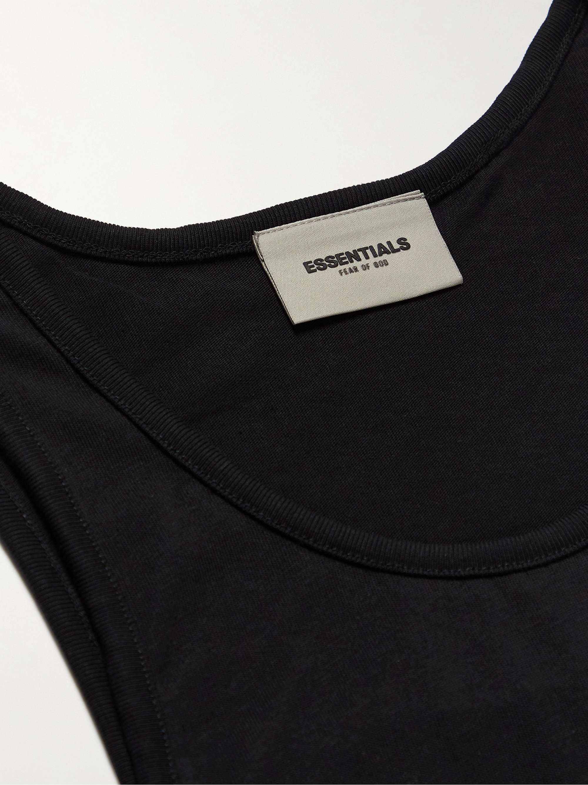 FEAR OF GOD ESSENTIALS Three-Pack Cotton-Blend Jersey Tank Tops