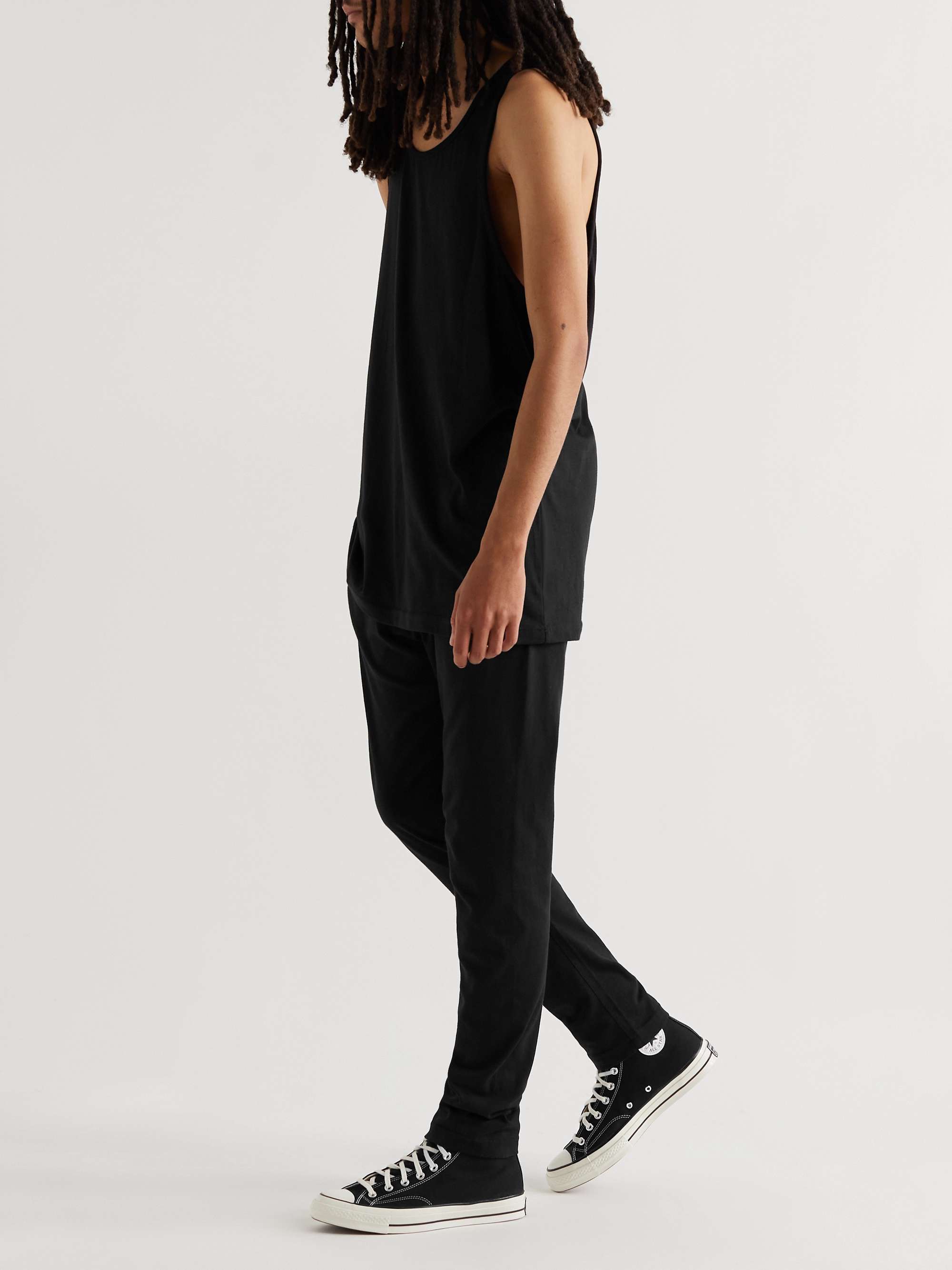 FEAR OF GOD ESSENTIALS Three-Pack Cotton-Blend Jersey Tank Tops