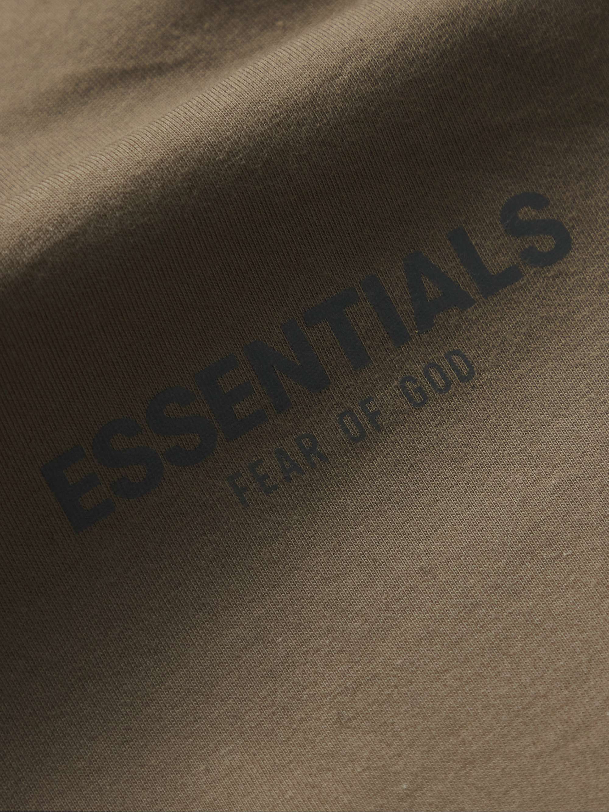 FEAR OF GOD ESSENTIALS Logo-Detailed Cotton-Jersey Polo Shirt