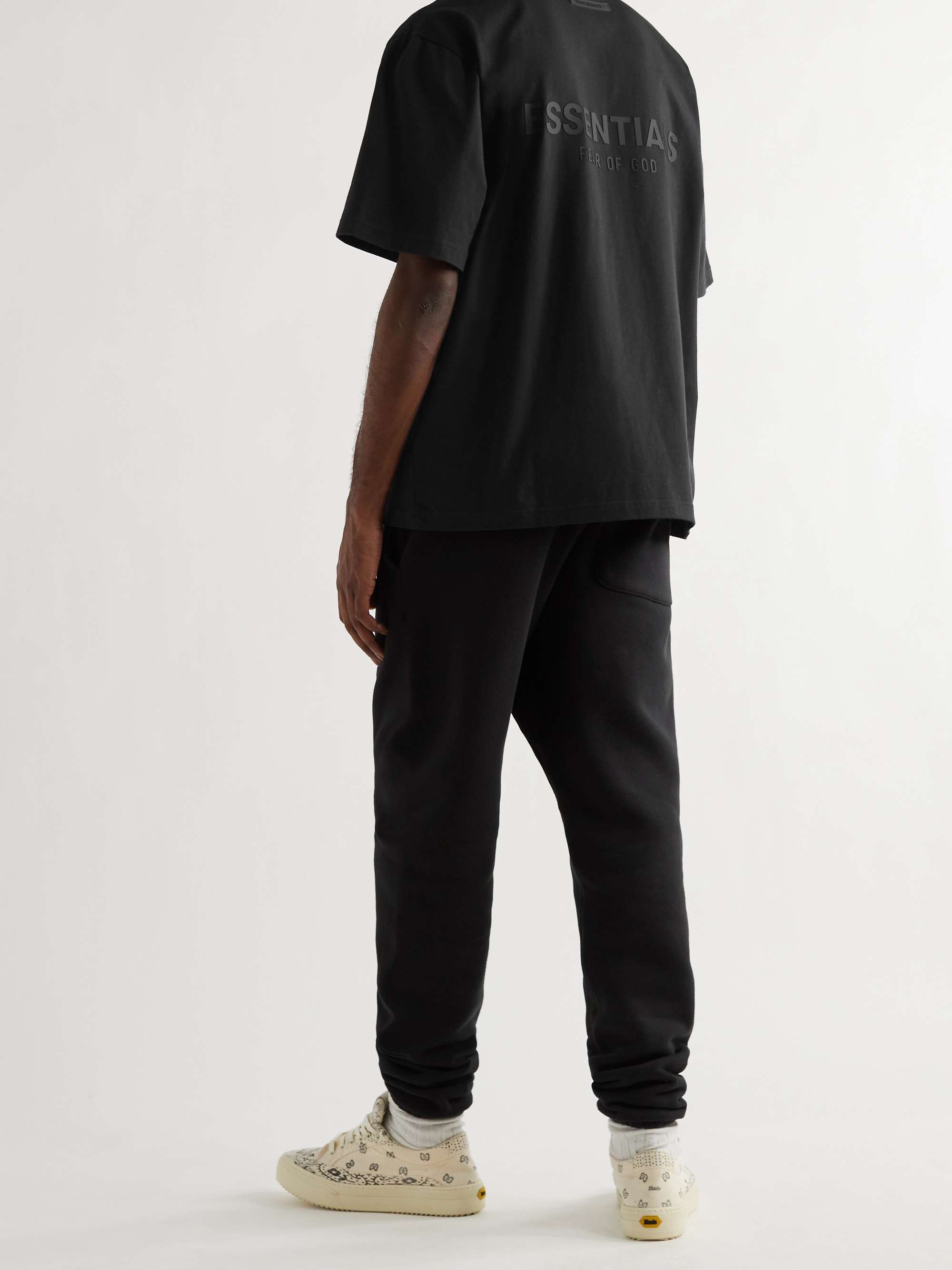 FEAR OF GOD ESSENTIALS Logo-Detailed Cotton-Jersey Polo Shirt