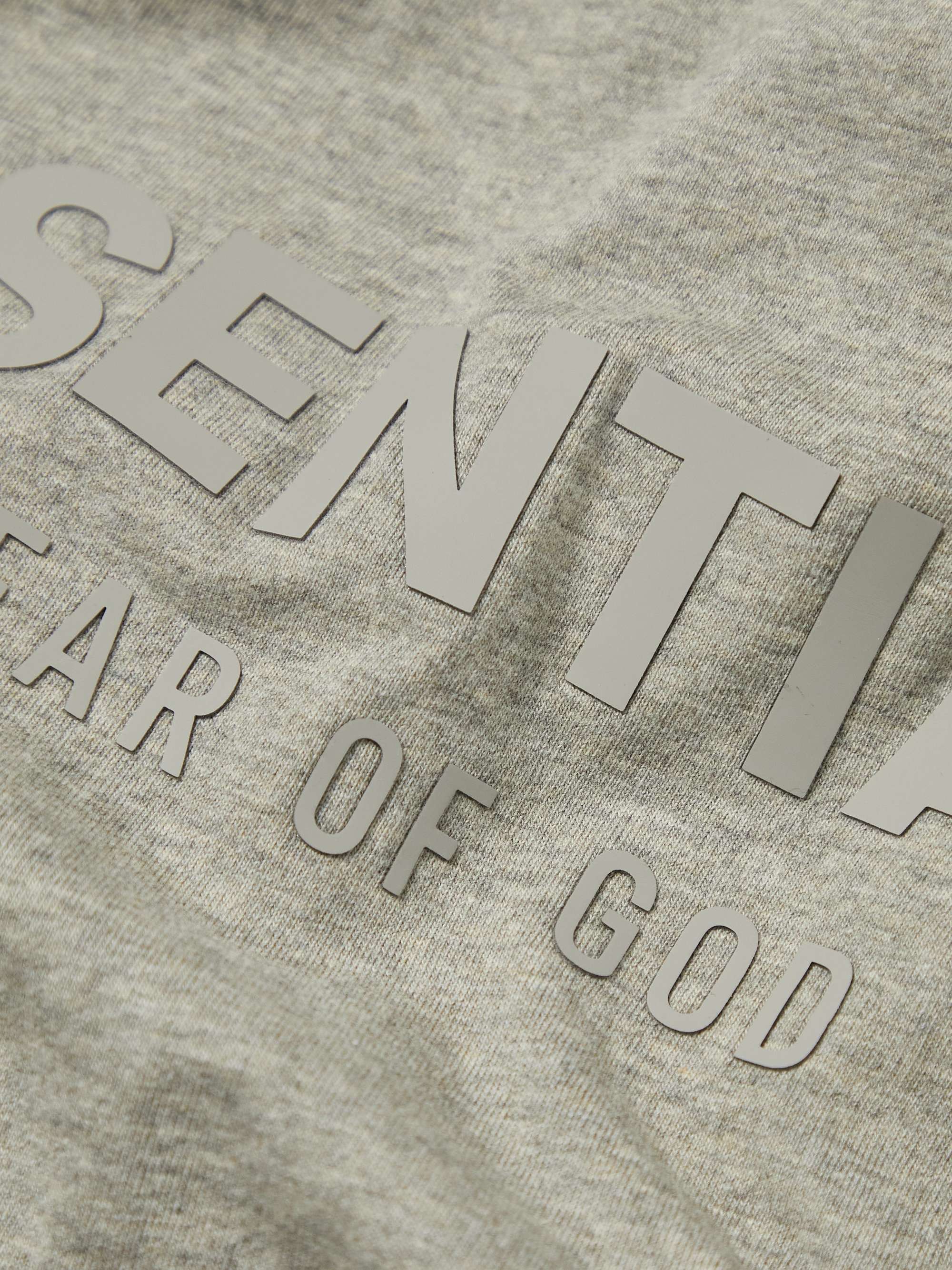 FEAR OF GOD ESSENTIALS Logo-Print Cotton-Jersey Polo Shirt