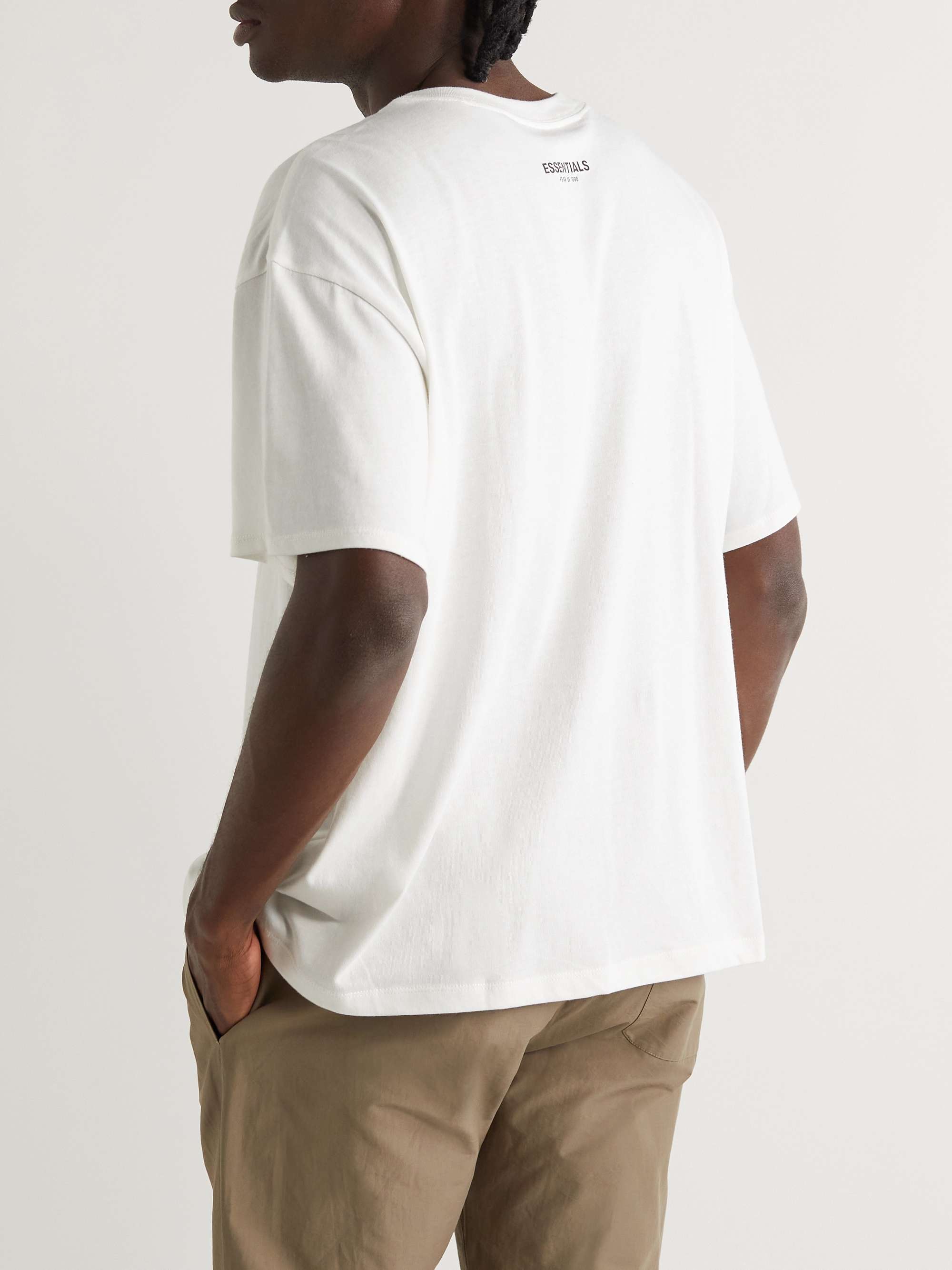 FEAR OF GOD ESSENTIALS Three-Pack Cotton-Blend Jersey T-Shirts
