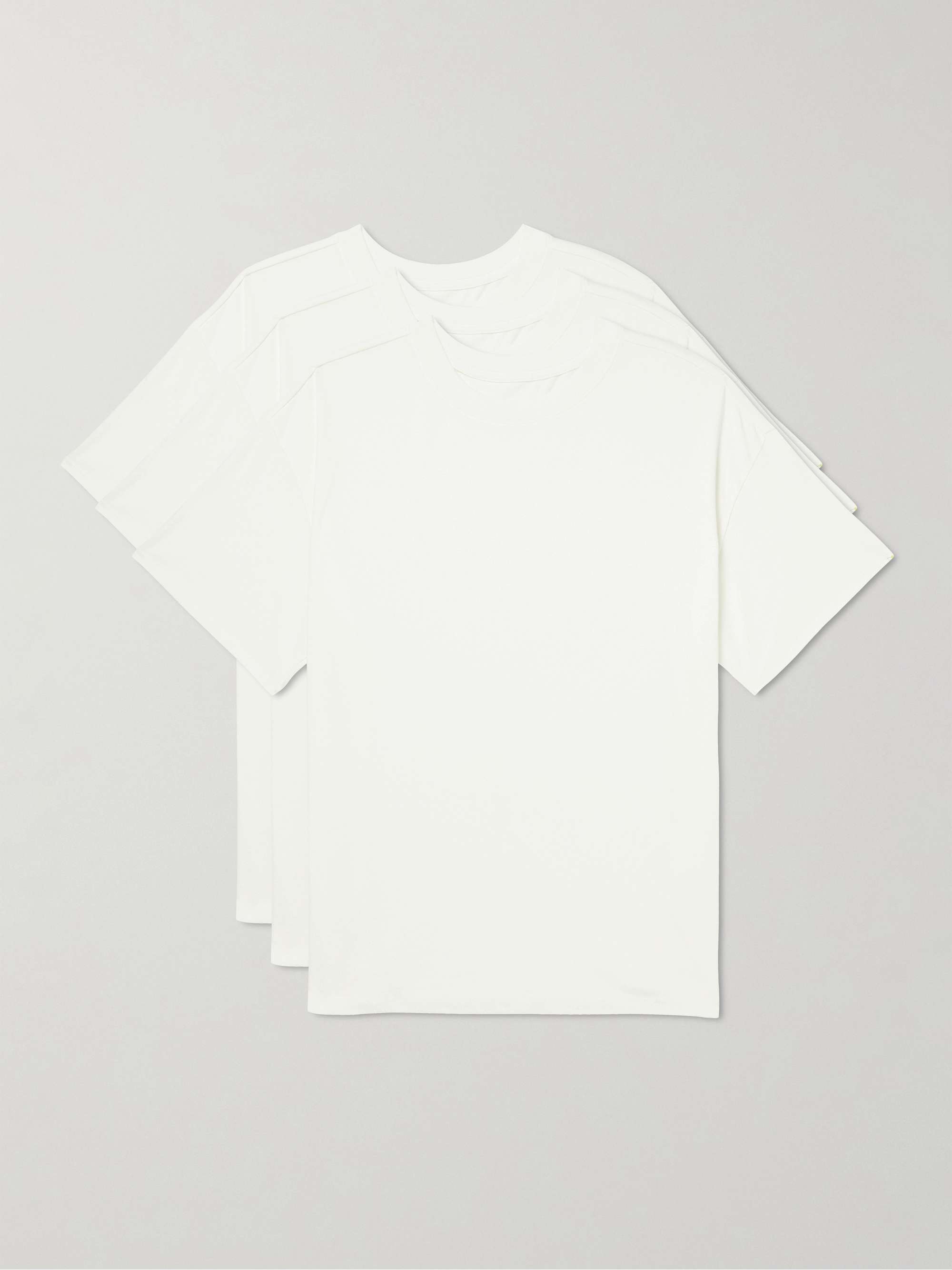 FEAR OF GOD ESSENTIALS Three-Pack Cotton-Blend Jersey T-Shirts