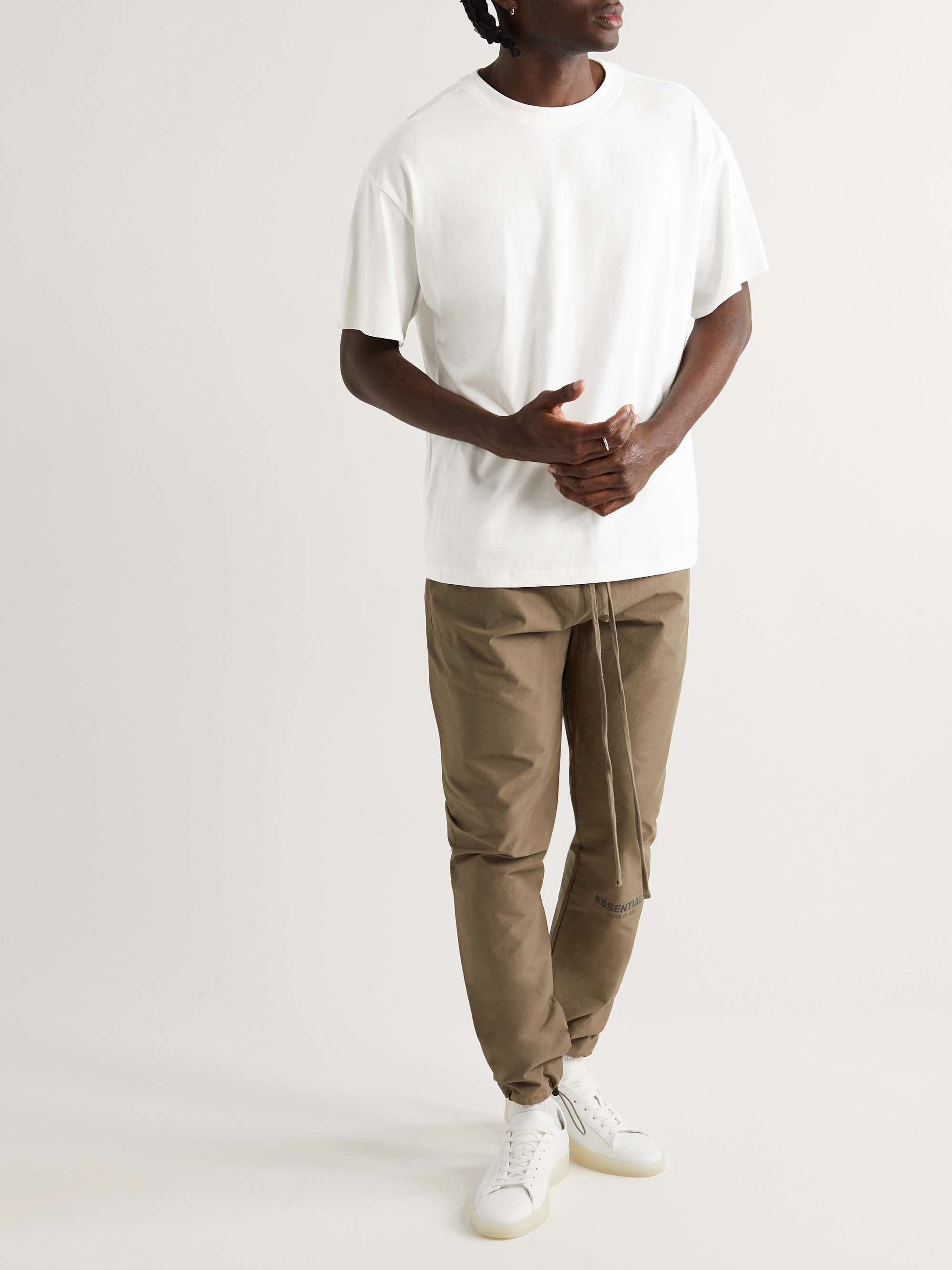 FEAR OF GOD ESSENTIALS Three-Pack Cotton-Blend Jersey T-Shirts