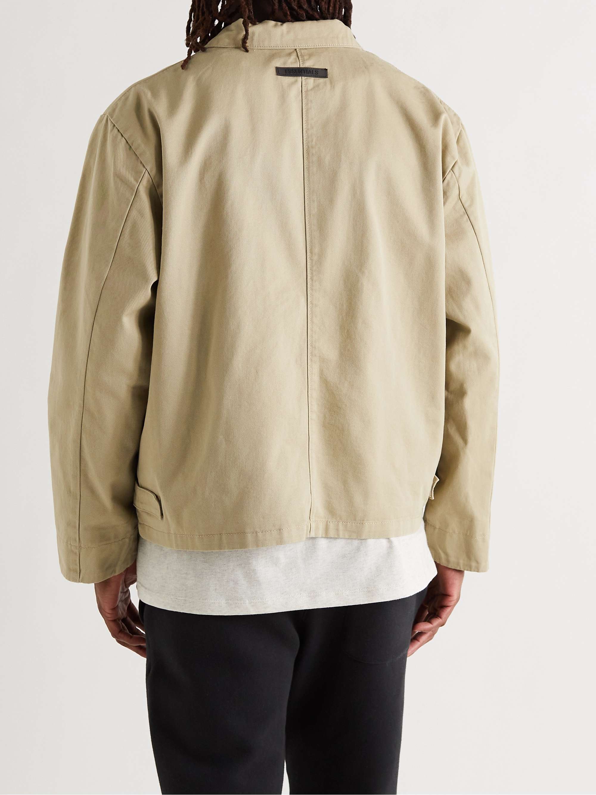 FEAR OF GOD ESSENTIALS Cotton-Twill Overshirt