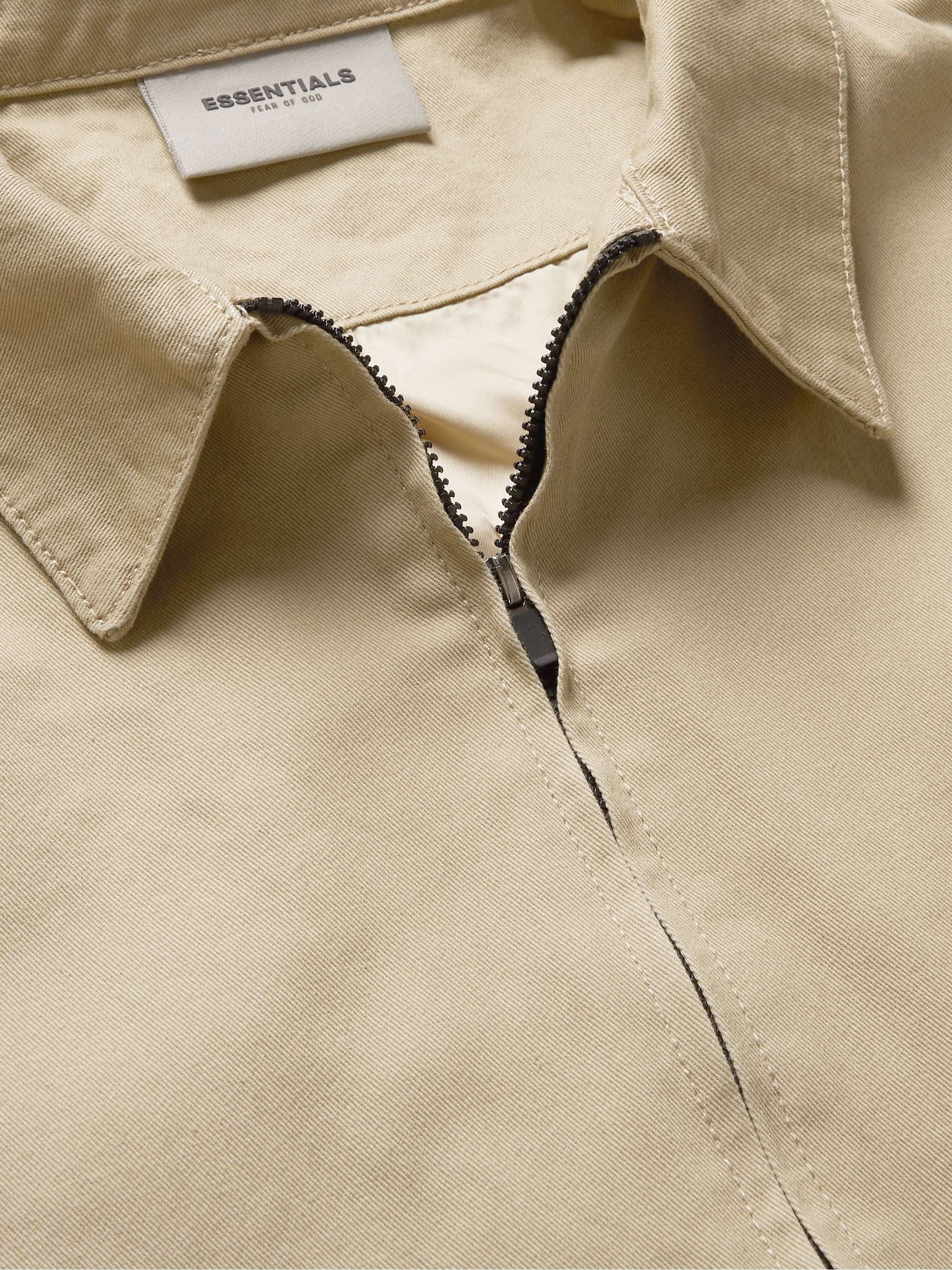 FEAR OF GOD ESSENTIALS Cotton-Twill Overshirt