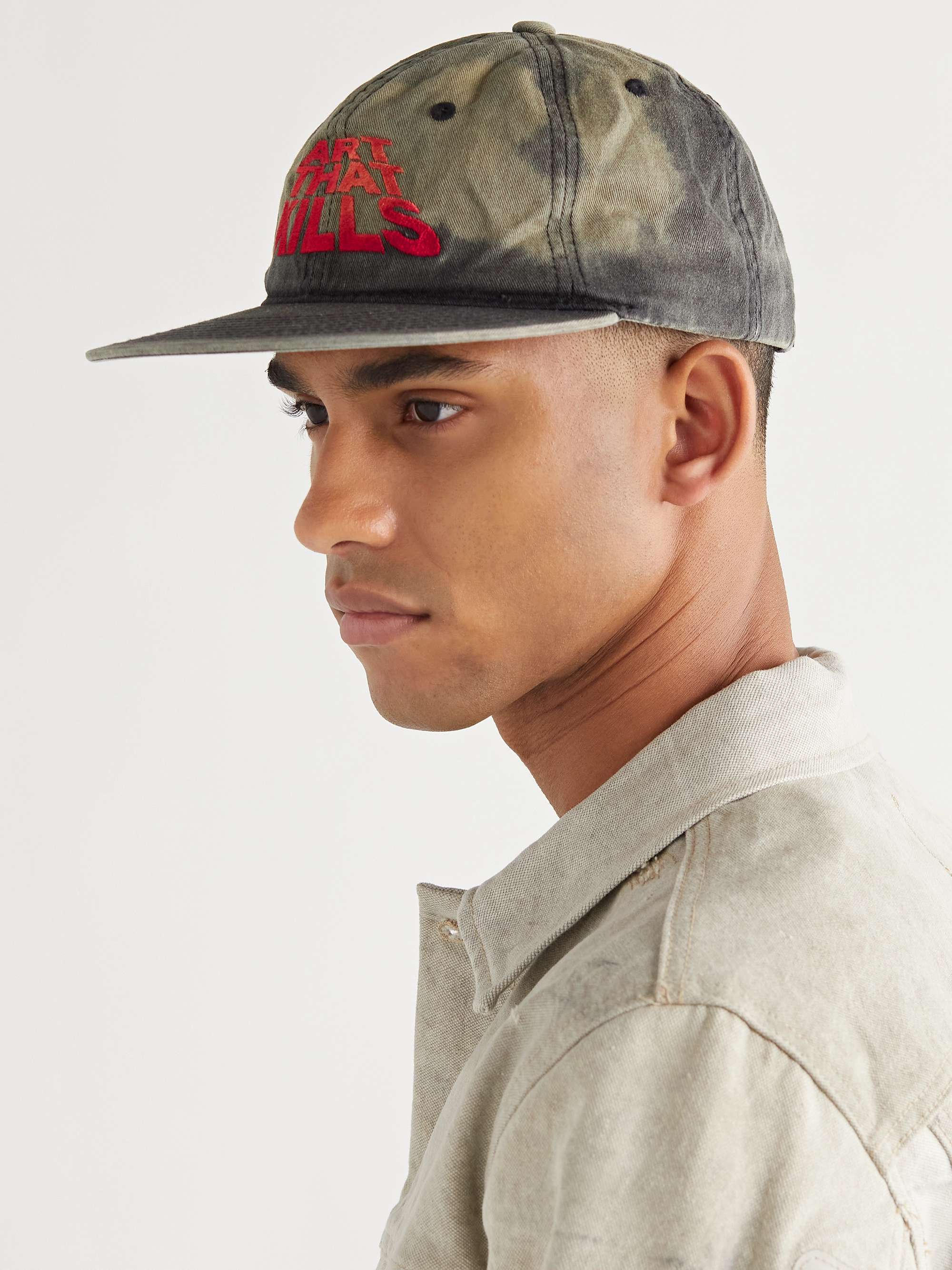 GALLERY DEPT. ATK Embroidered Cotton-Twill Baseball Cap
