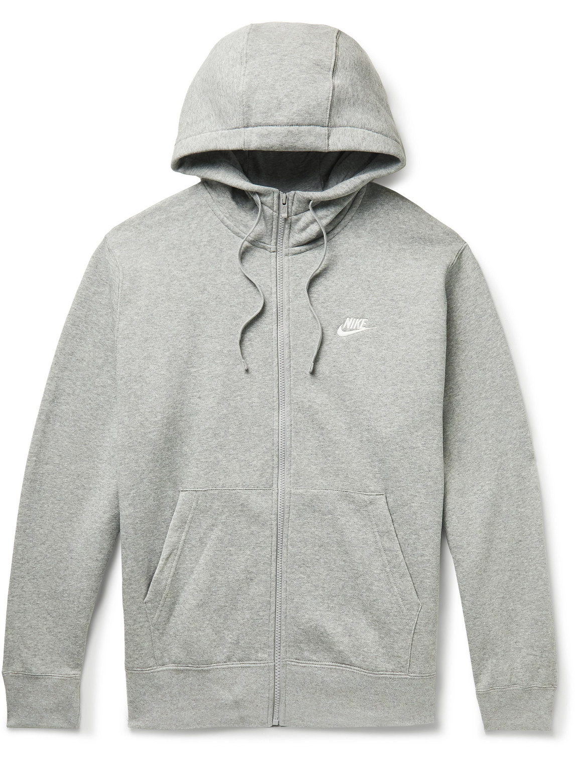 nike sportswear club fleece embroidered hoodie