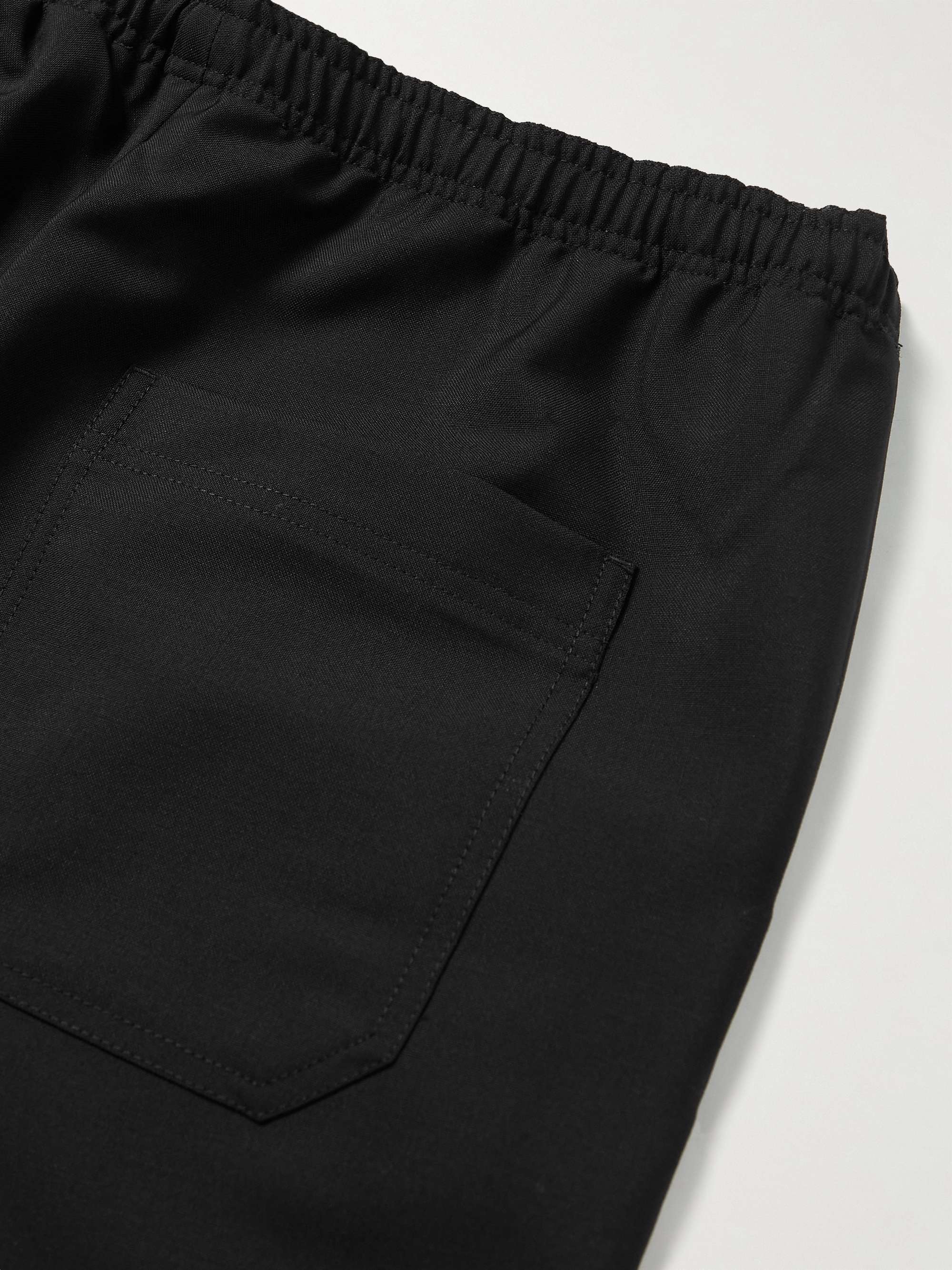 ACNE STUDIOS Straight-Leg Wool and Mohair-Blend Grain de Poudre Trousers